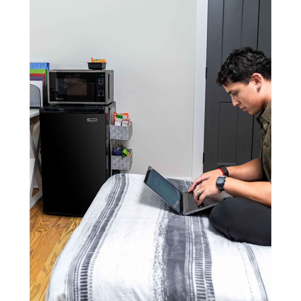 4.4 cu. ft. Compact Mini Refrigerator in Black