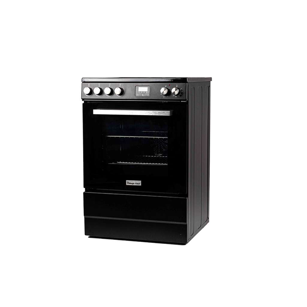 24 in. 4 Burner Element Freestanding Electric Range in Black