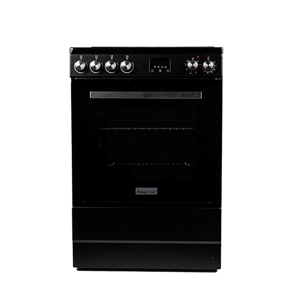 24 in. 4 Burner Element Freestanding Electric Range in Black