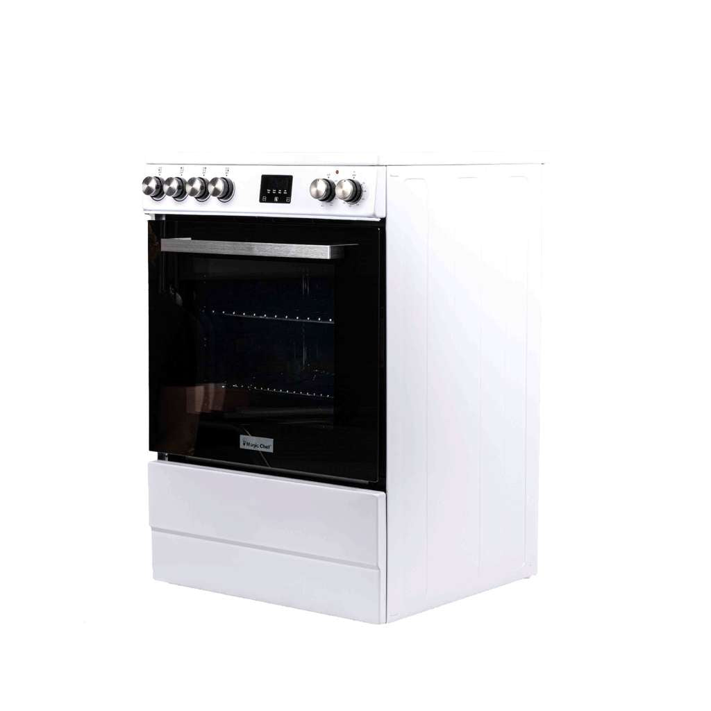 24 in. 4 Burner Element Freestanding Electric Range in White
