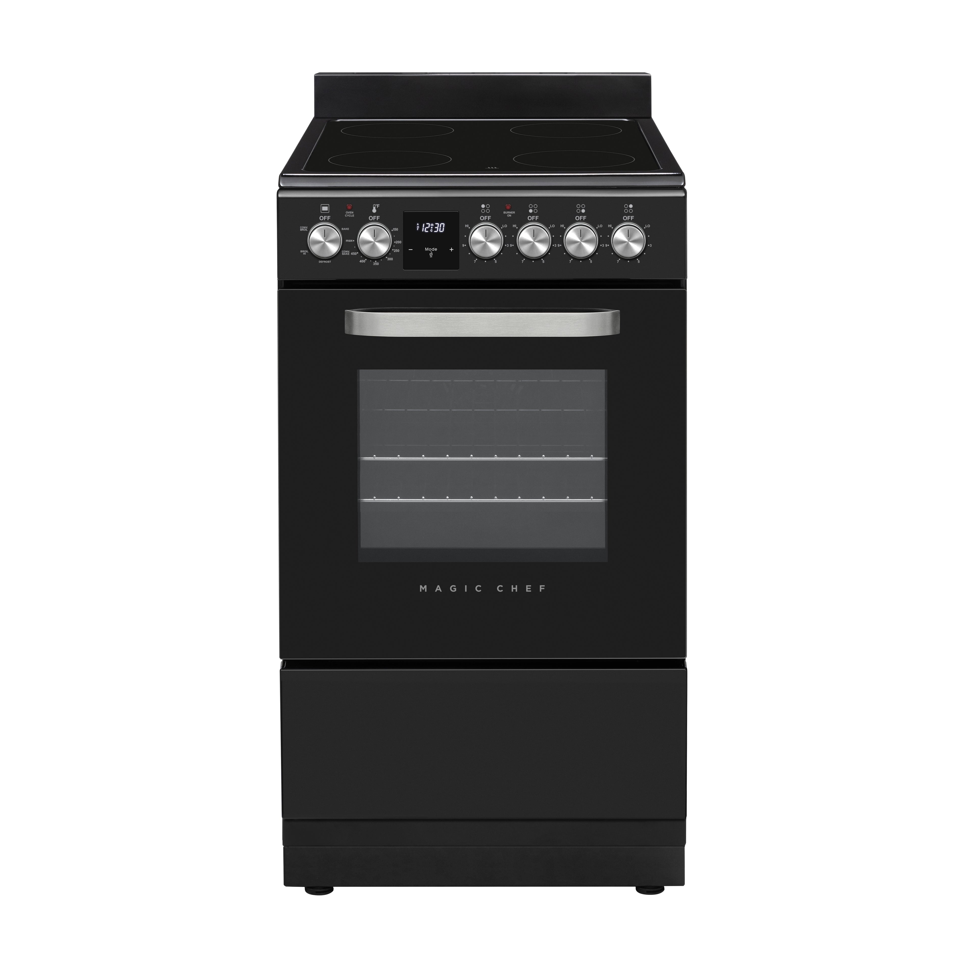 20 in. Range - Electric, Black