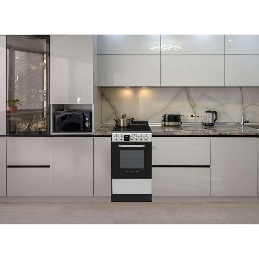 20 in. 4-Burner Freestanding Electric Range in Stainless Steel