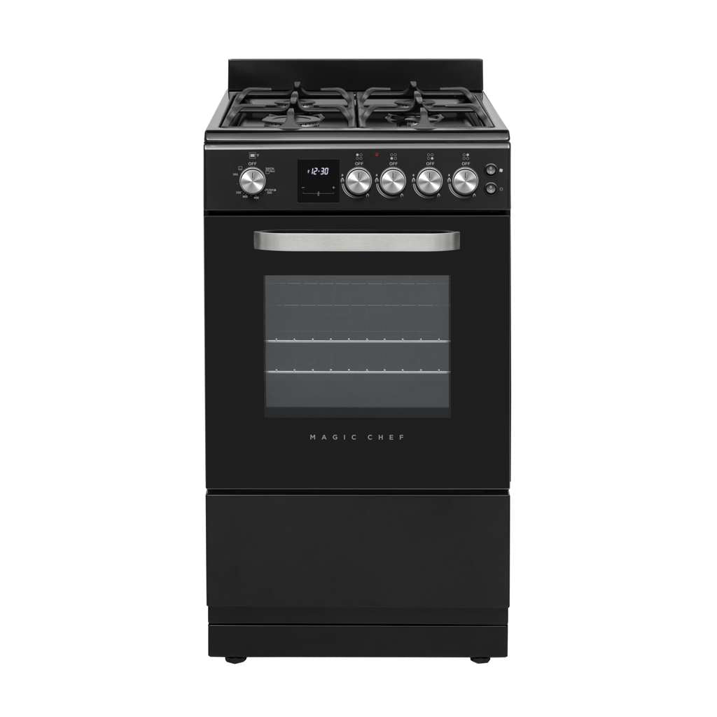 20 in. Gas Range - Black