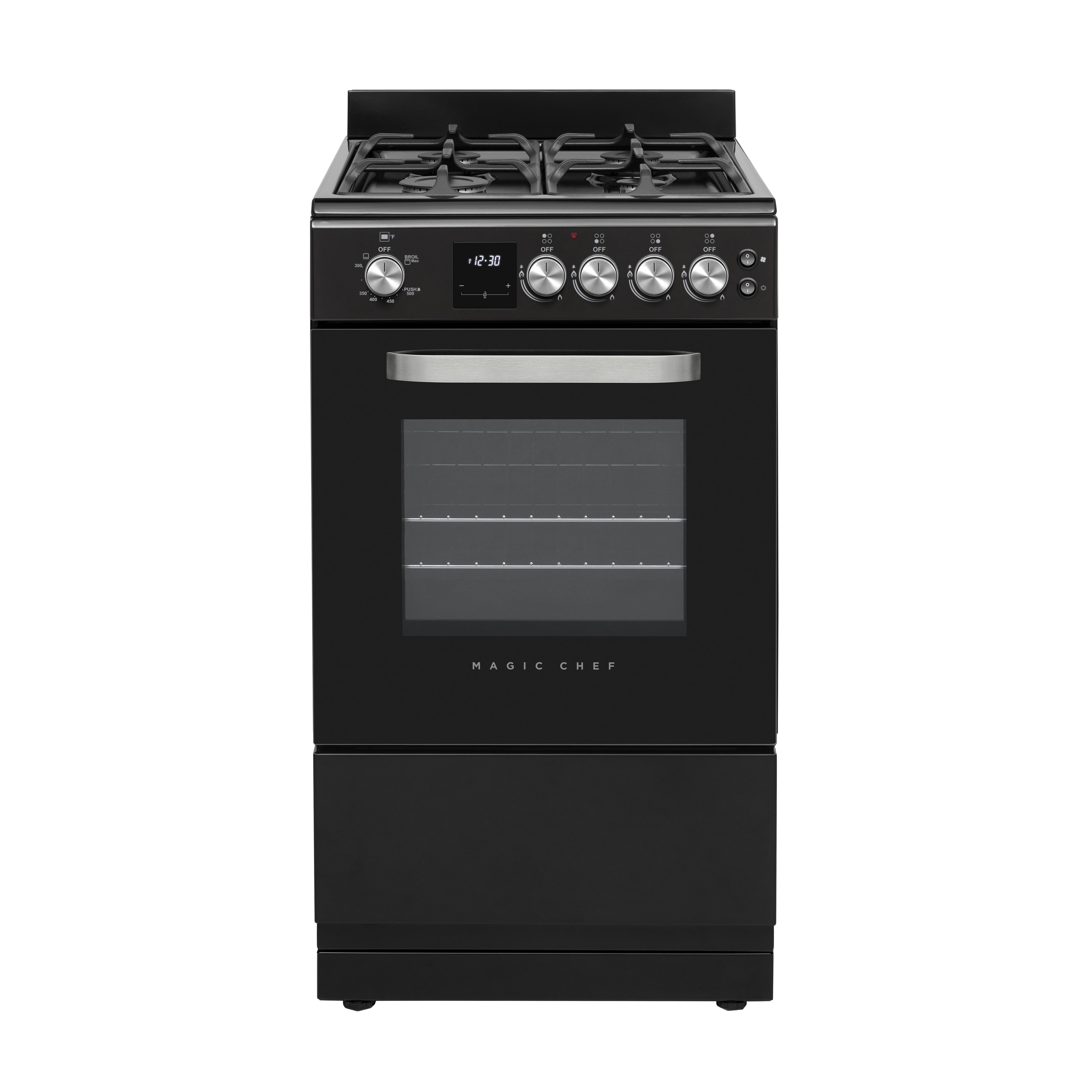 20 in. Gas Range - Black