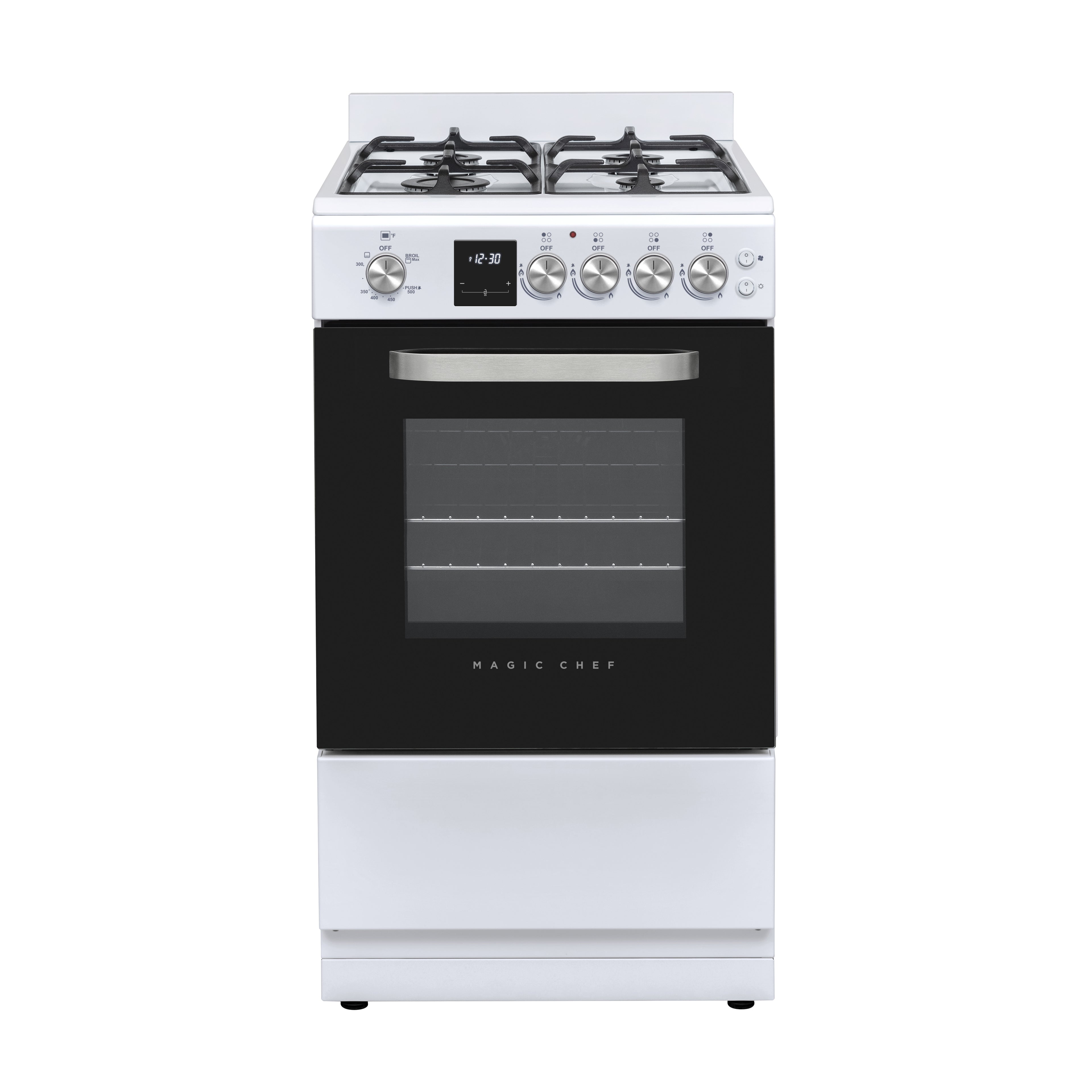 20 in. Gas Range - White