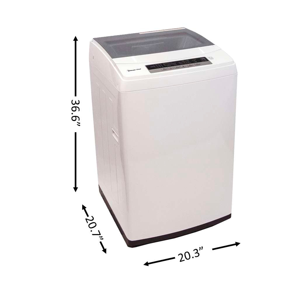 1.7 cu. ft. Portable Compact Top Load Washer in White