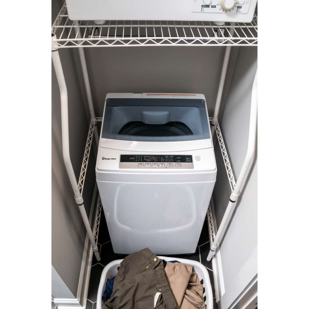 1.7 cu. ft. Portable Compact Top Load Washer in White
