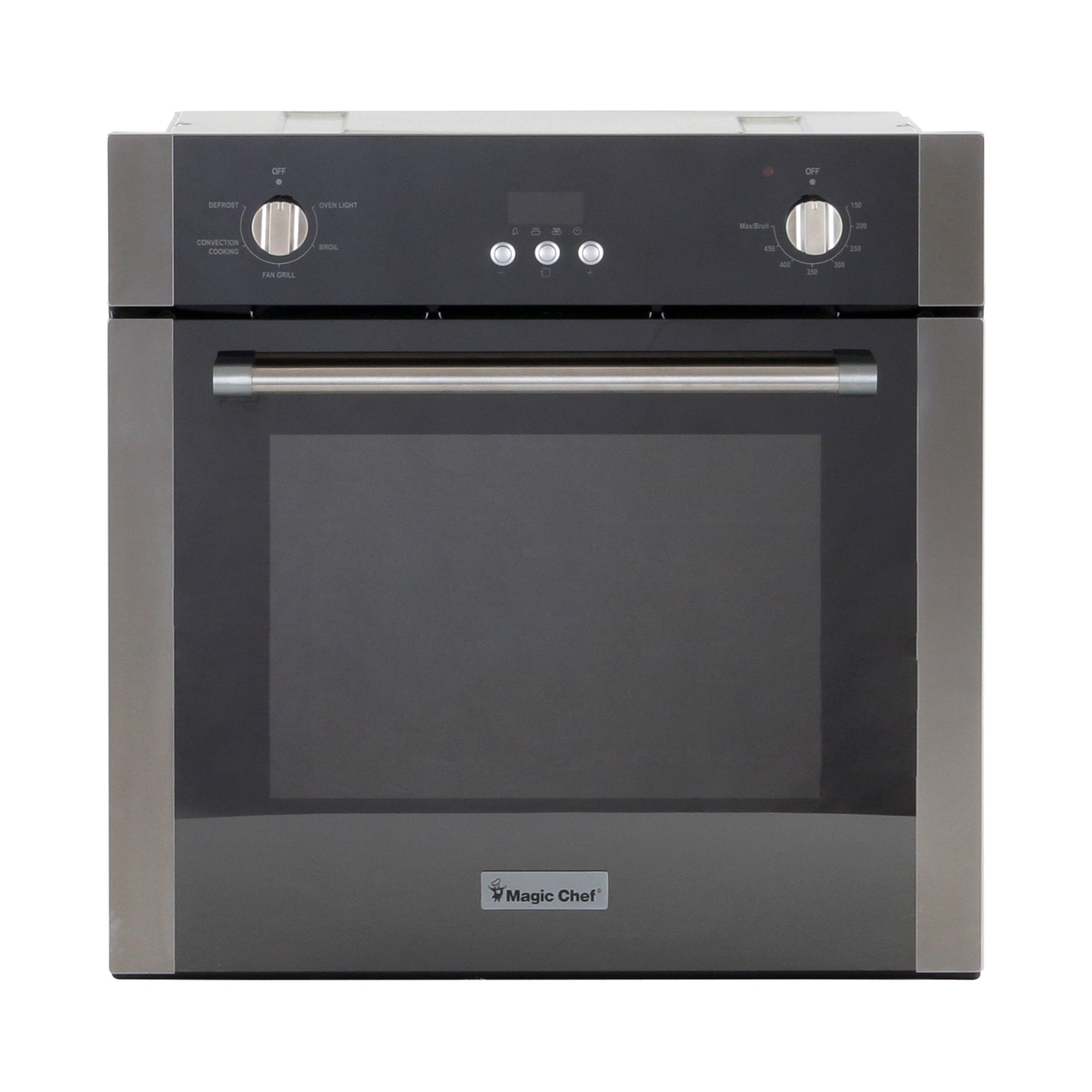 2.2 cu. ft. Single Electric Wall Oven with Convection in Stainless Steel
