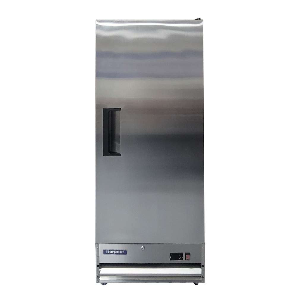 12 cu. ft. Single Door Commercial Reach-In Refrigerator in Stainless Steel
