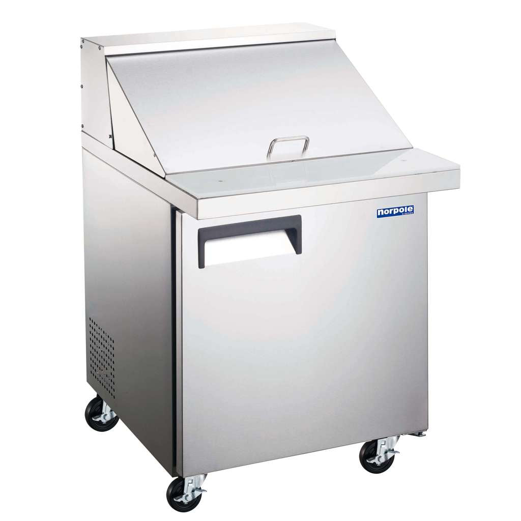 1 Door Mega Top Sandwich/Salad Prep Table