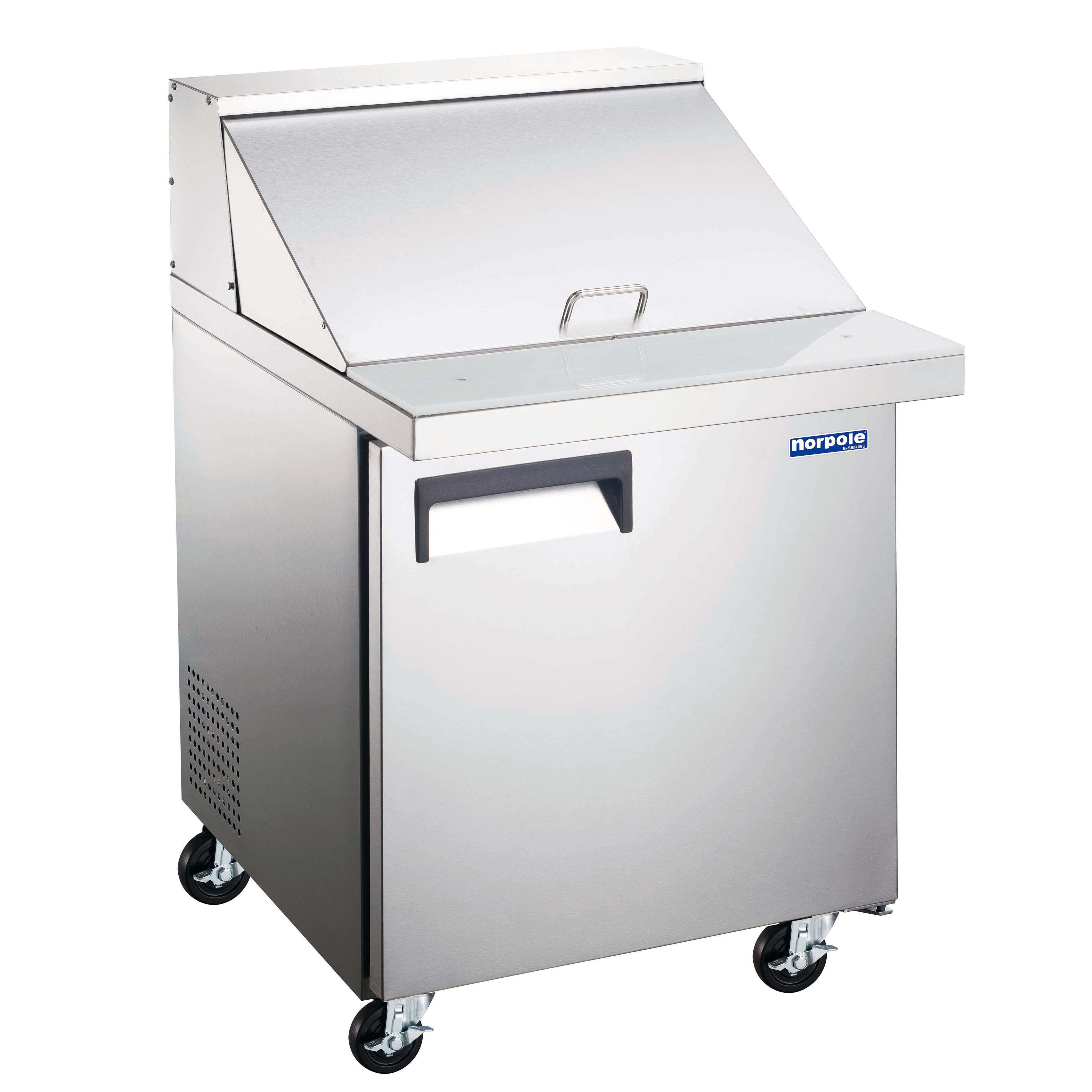1 Door Mega Top Sandwich/Salad Prep Table