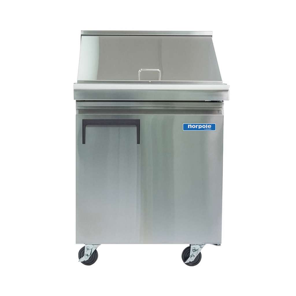 1 Door Mega Top Sandwich/Salad Prep Table