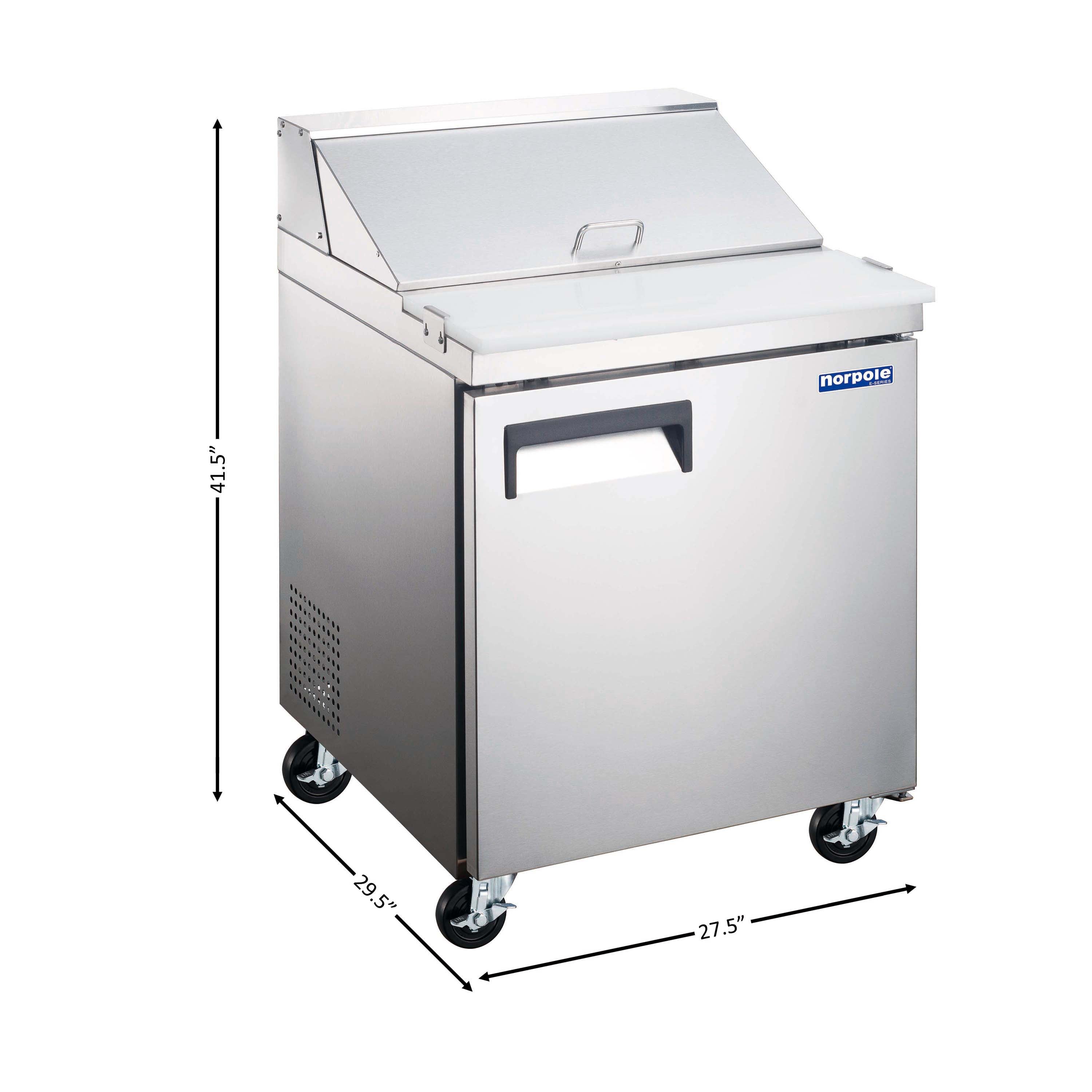 1 Door Sandwich/Salad Prep Table