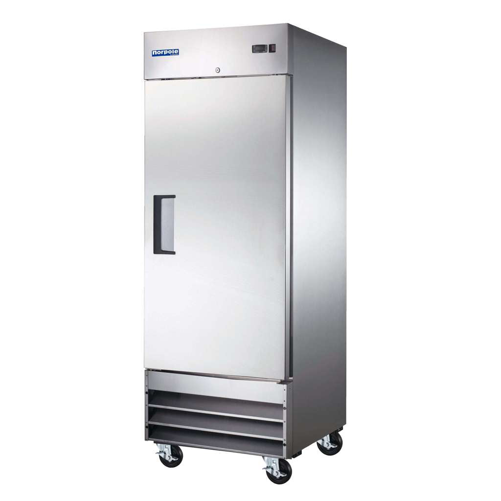 1 Solid Door Reach-In Refrigerator