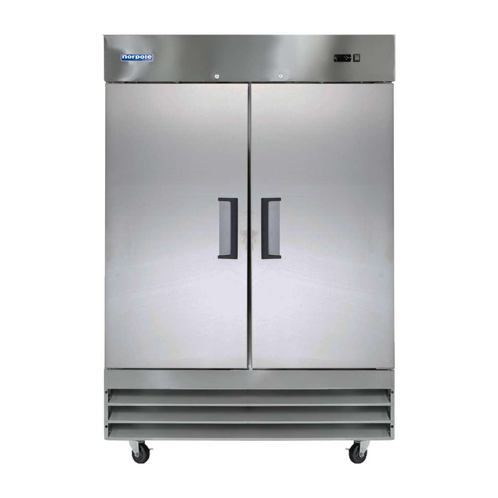 2 Solid Door Reach-In Freezer