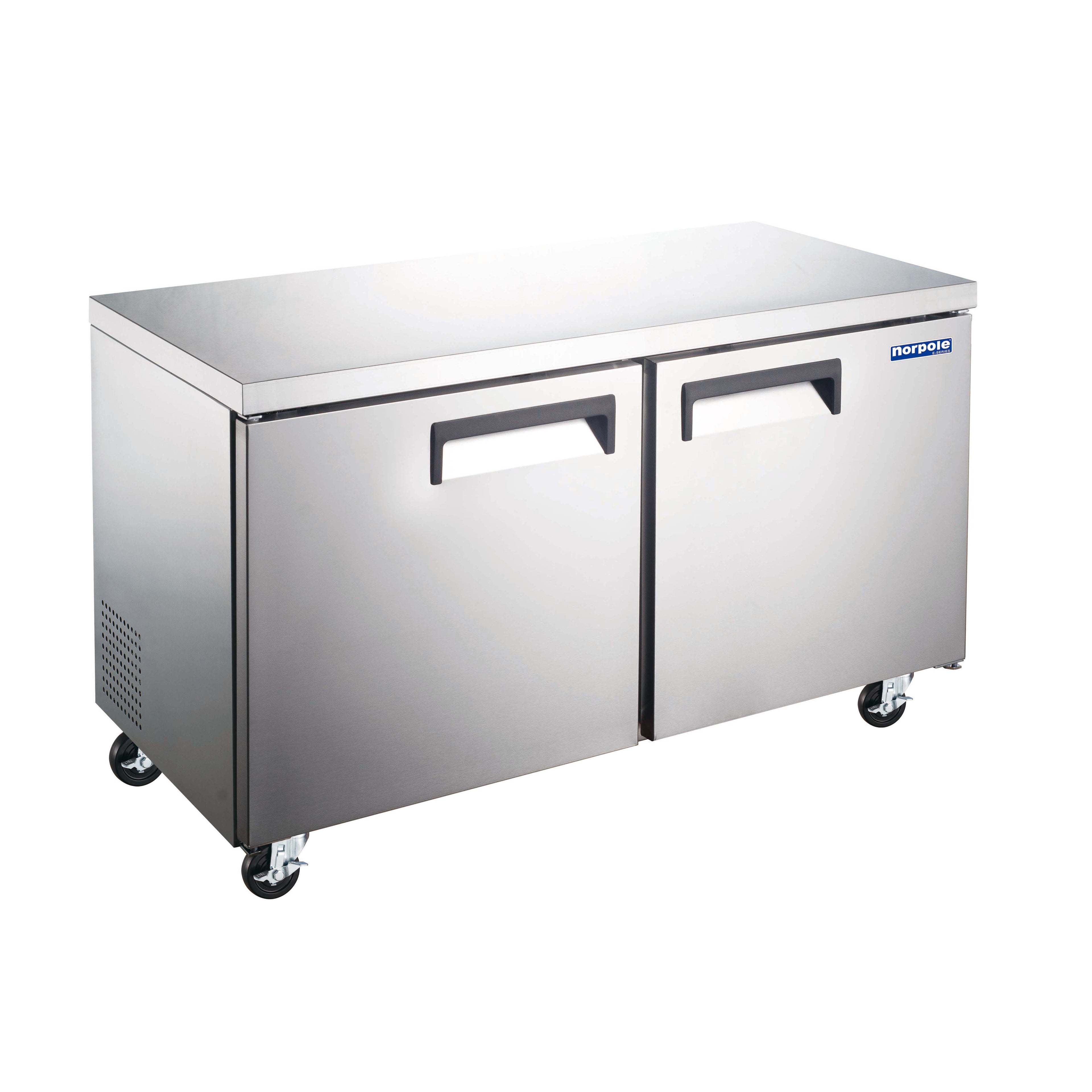 2 Door Under Counter Refrigerator