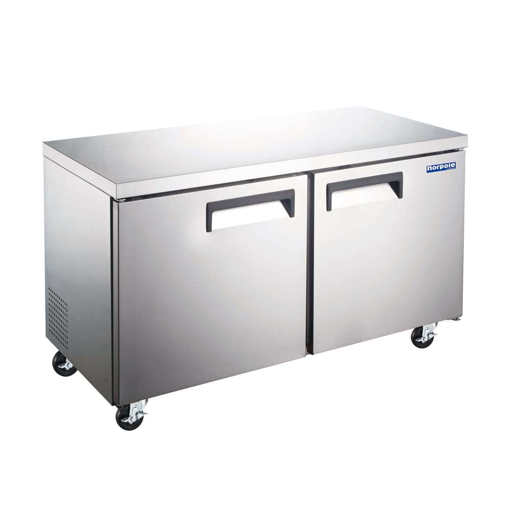 2 Door Under Counter Refrigerator
