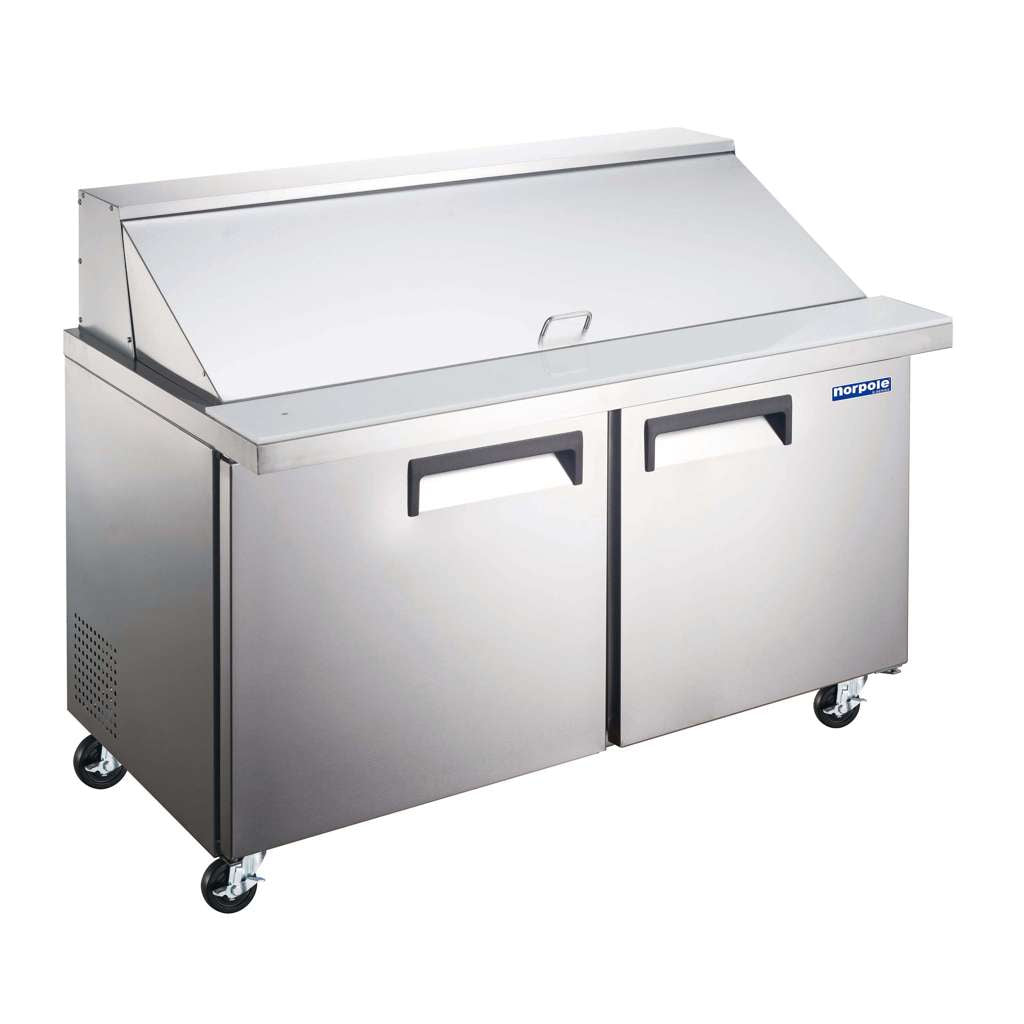 2 Door Mega Top Sandwich/Salad Prep Table