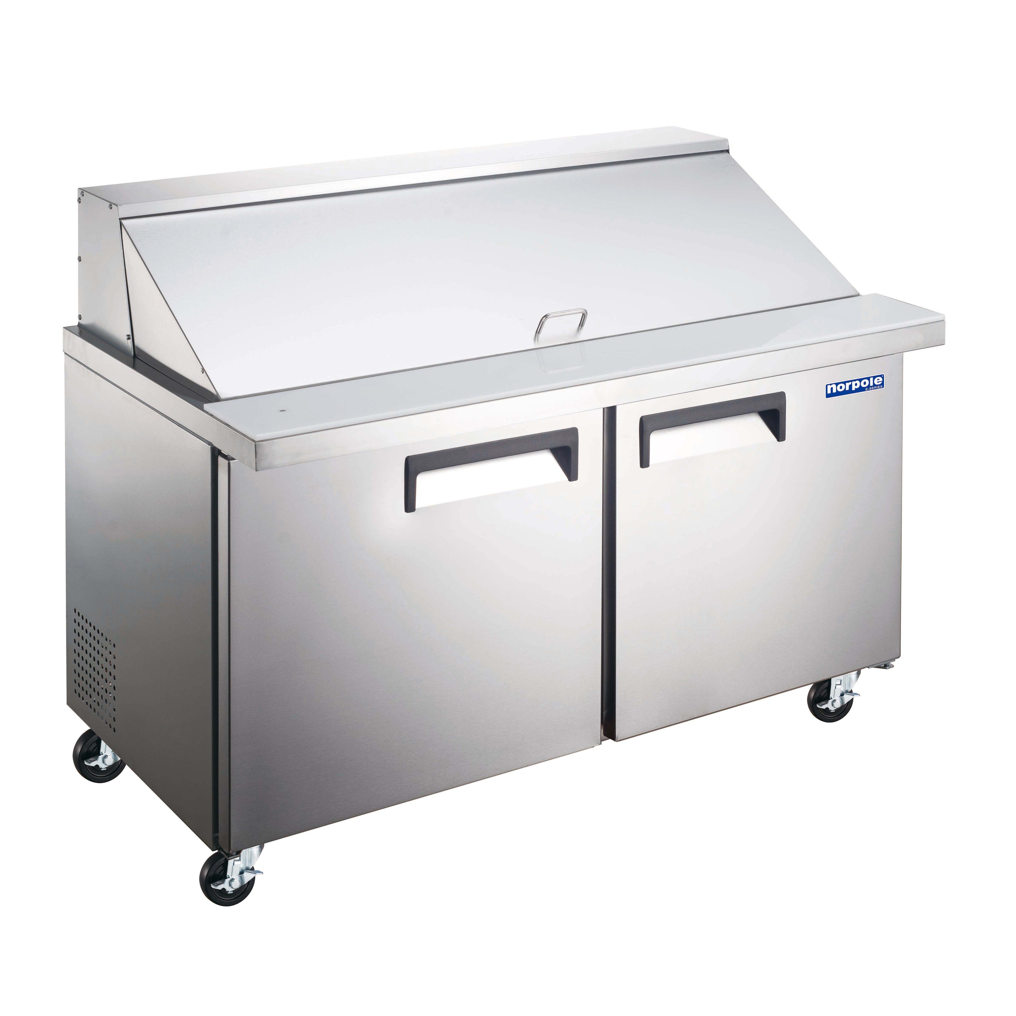 2 Door Mega Top Sandwich/Salad Prep Table