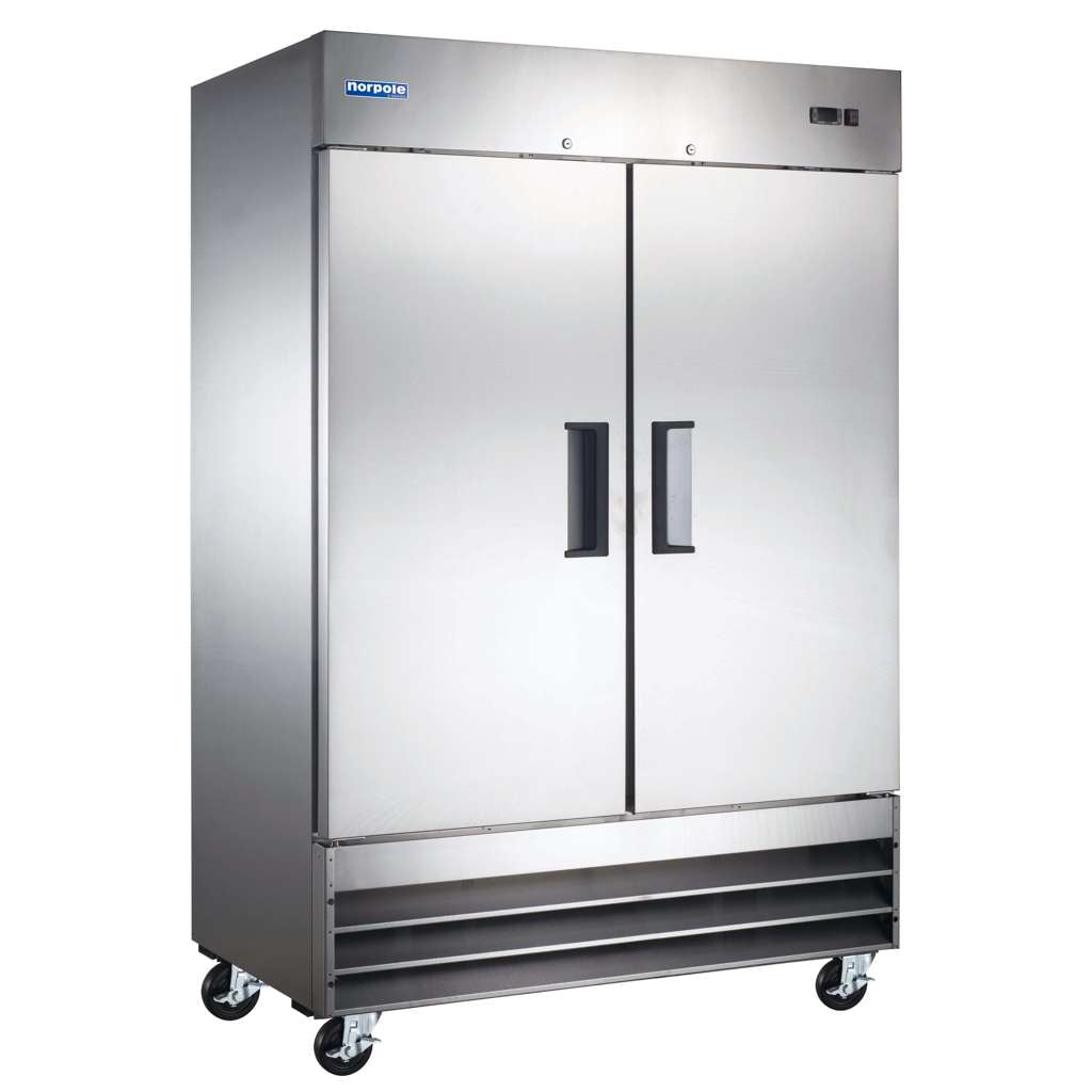 2 Solid Door Reach-In Refrigerator
