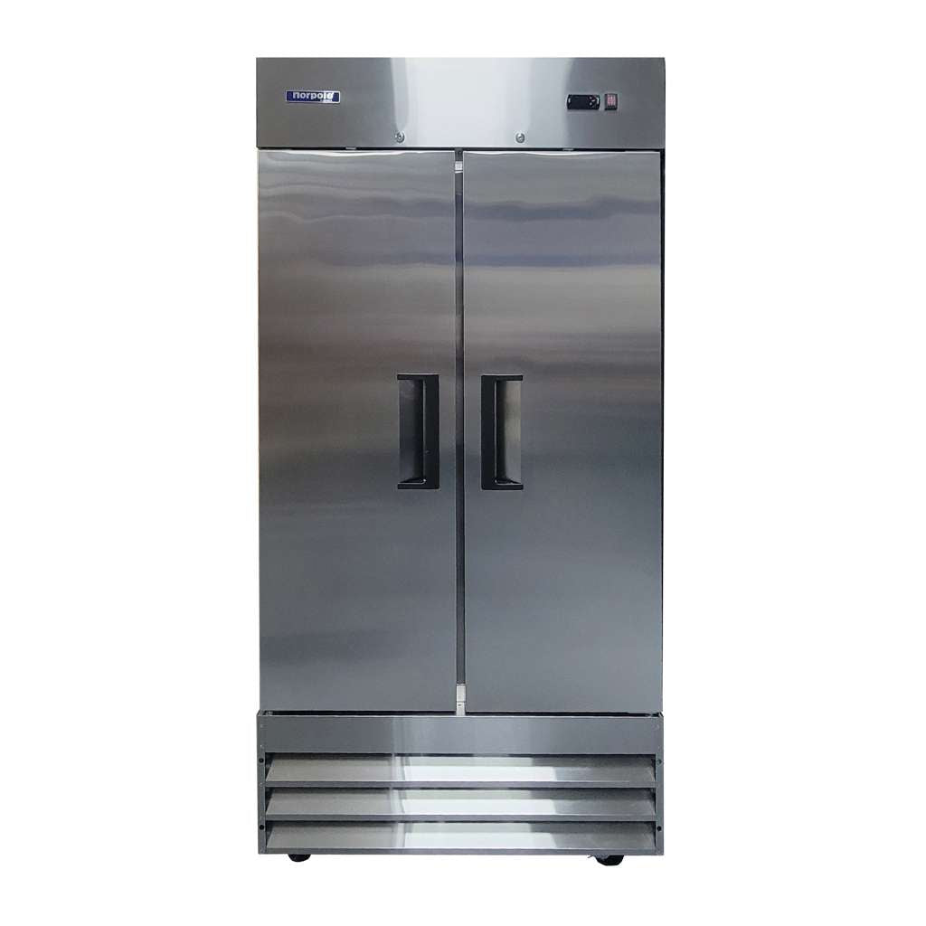 27.6 cu. ft. Double Door Commercial Reach-In Refrigerator in Stainless Steel