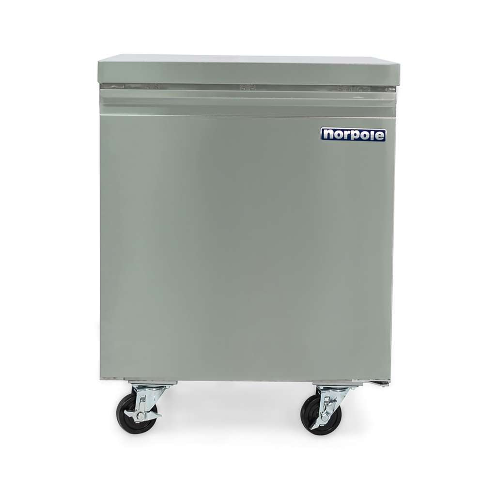Commercial 6 cu. ft. Under Counter Upright Freezer in Stainless Steel
