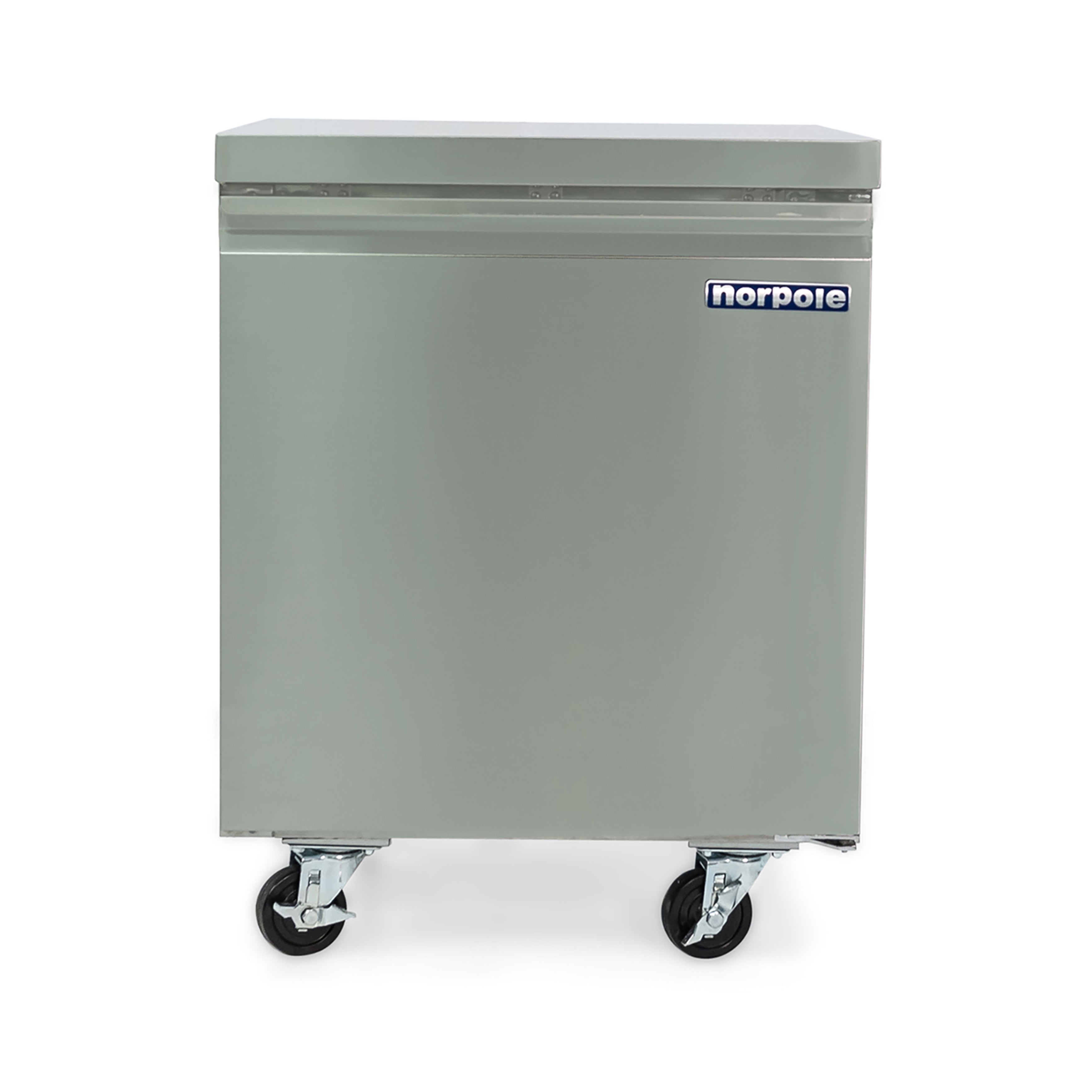 6 cu. ft. Commercial Under Counter Upright Freezer in Stainless Steel