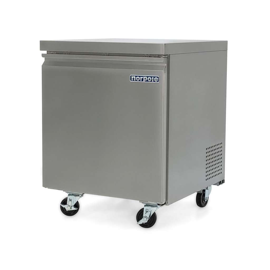 Commercial 6 cu. ft. Under Counter Refrigerator in Stainless Steel