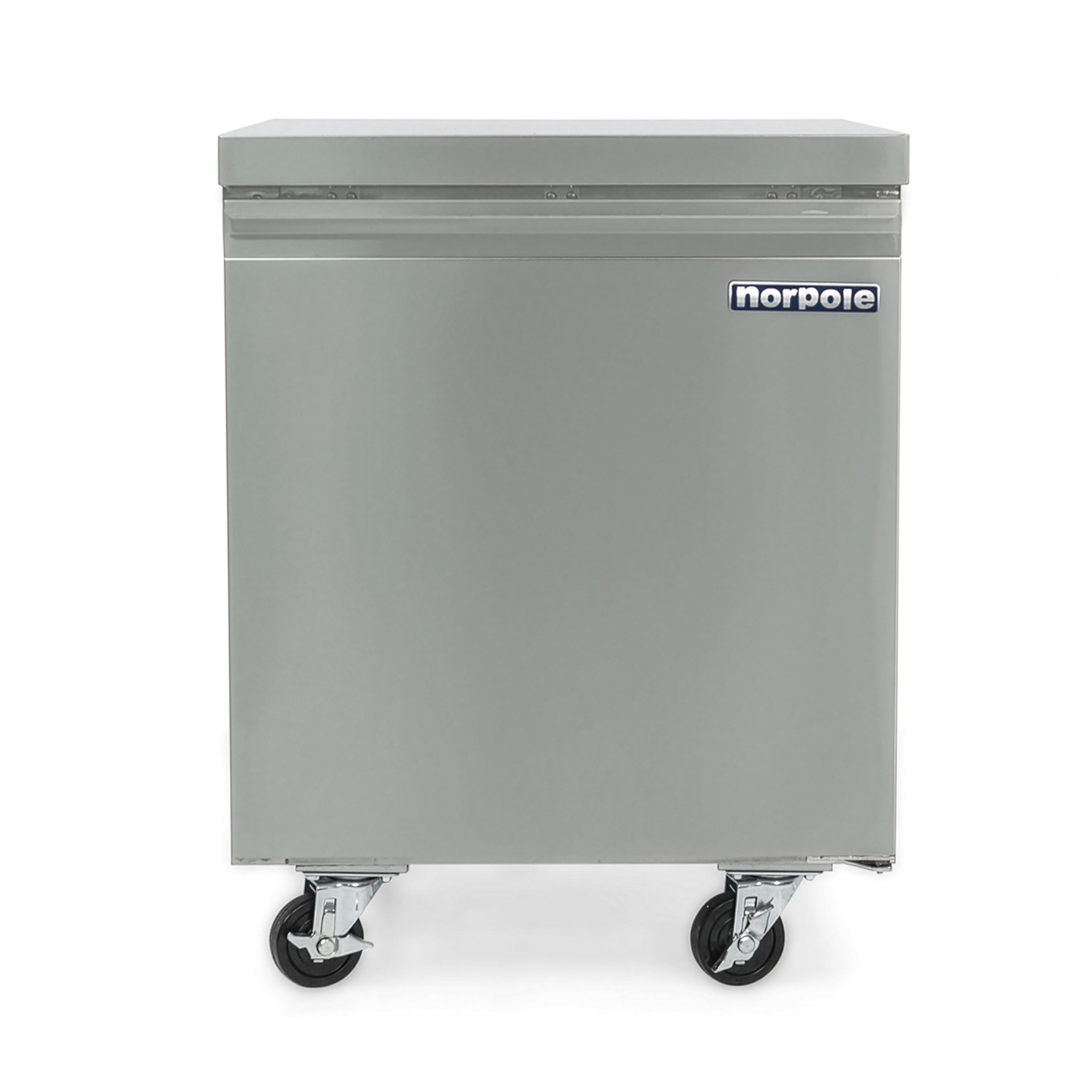 Commercial 6 cu. ft. Single Door Under Counter Refrigerator in Stainless Steel