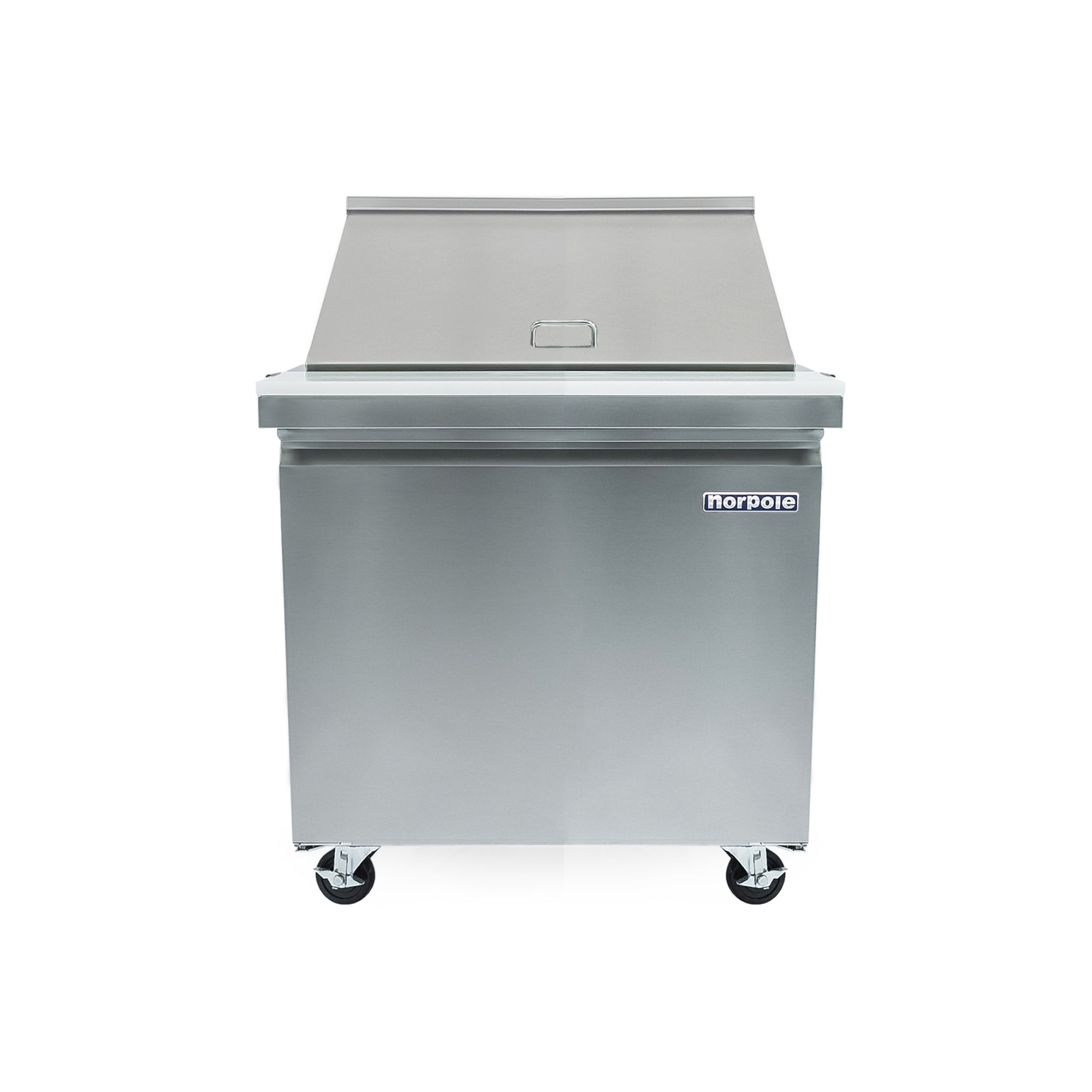 Sandwich-Salad Prep 6 cu. ft. Commercial Refrigerator in Stainless Steel