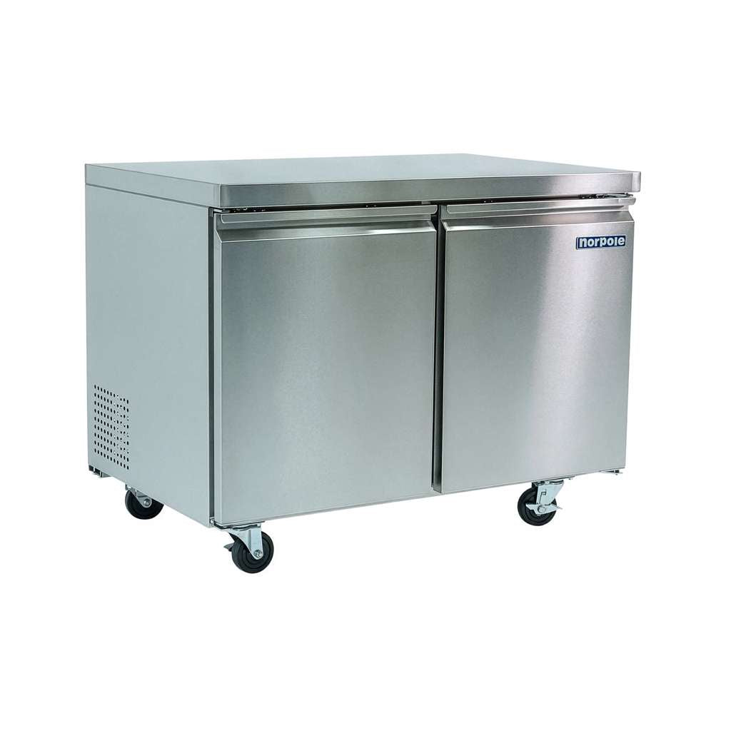 Commercial 36 in. 8.9 cu. ft. Auto Defrost Under Counter Freezer in Stainless Steel