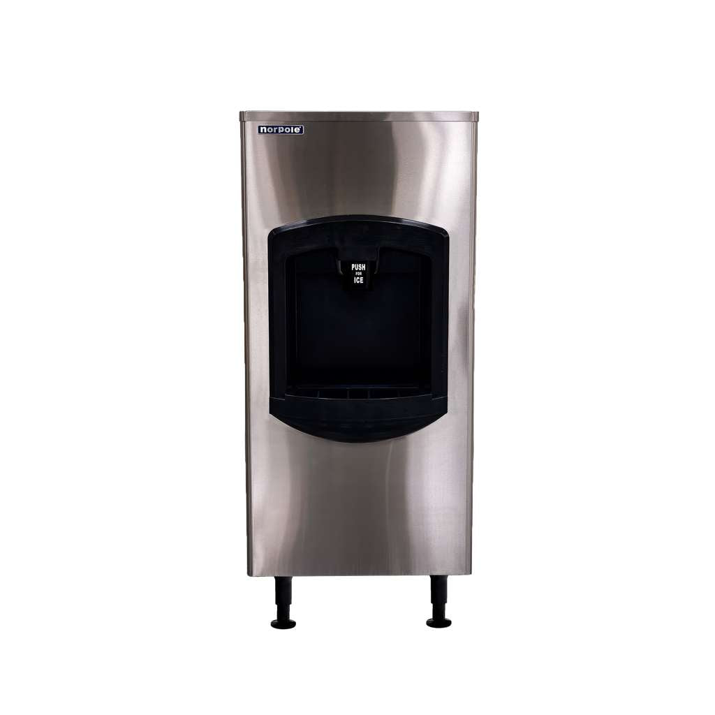 44in. 500 lb. Full Size Commercial Ice Dispensing Bin for 500 lb. Ice Maker in Stainless Steel