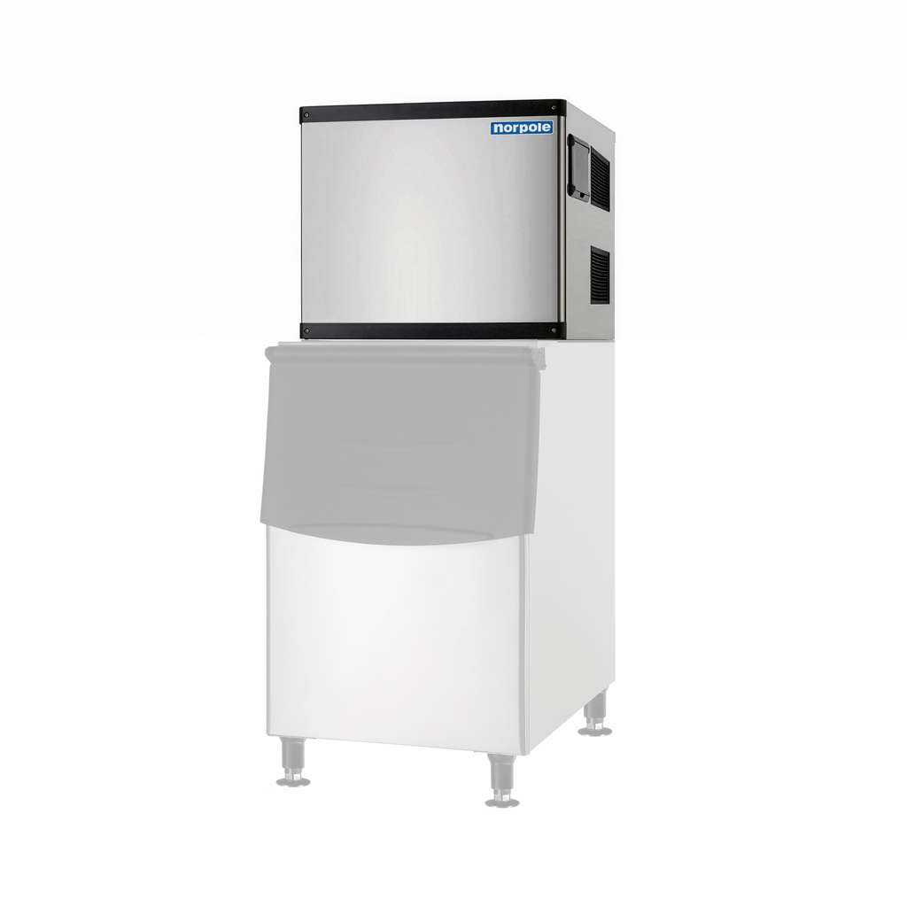 Commercial 500 lbs. Freestanding  Ice Maker in Stinless Steel