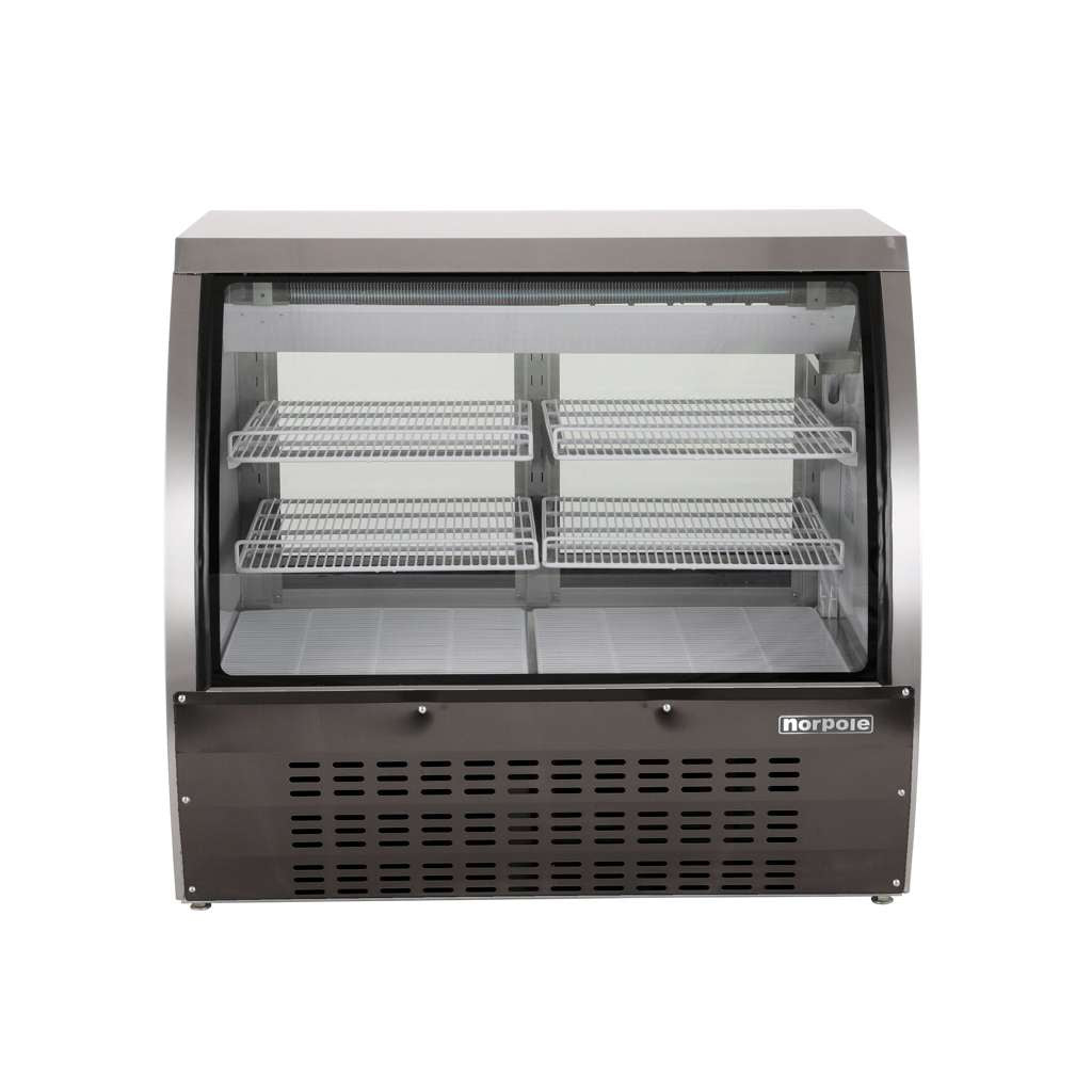 48 in. W 18 cu. ft. Commercial Specialty Refrigerated Deli Case, in Stainless