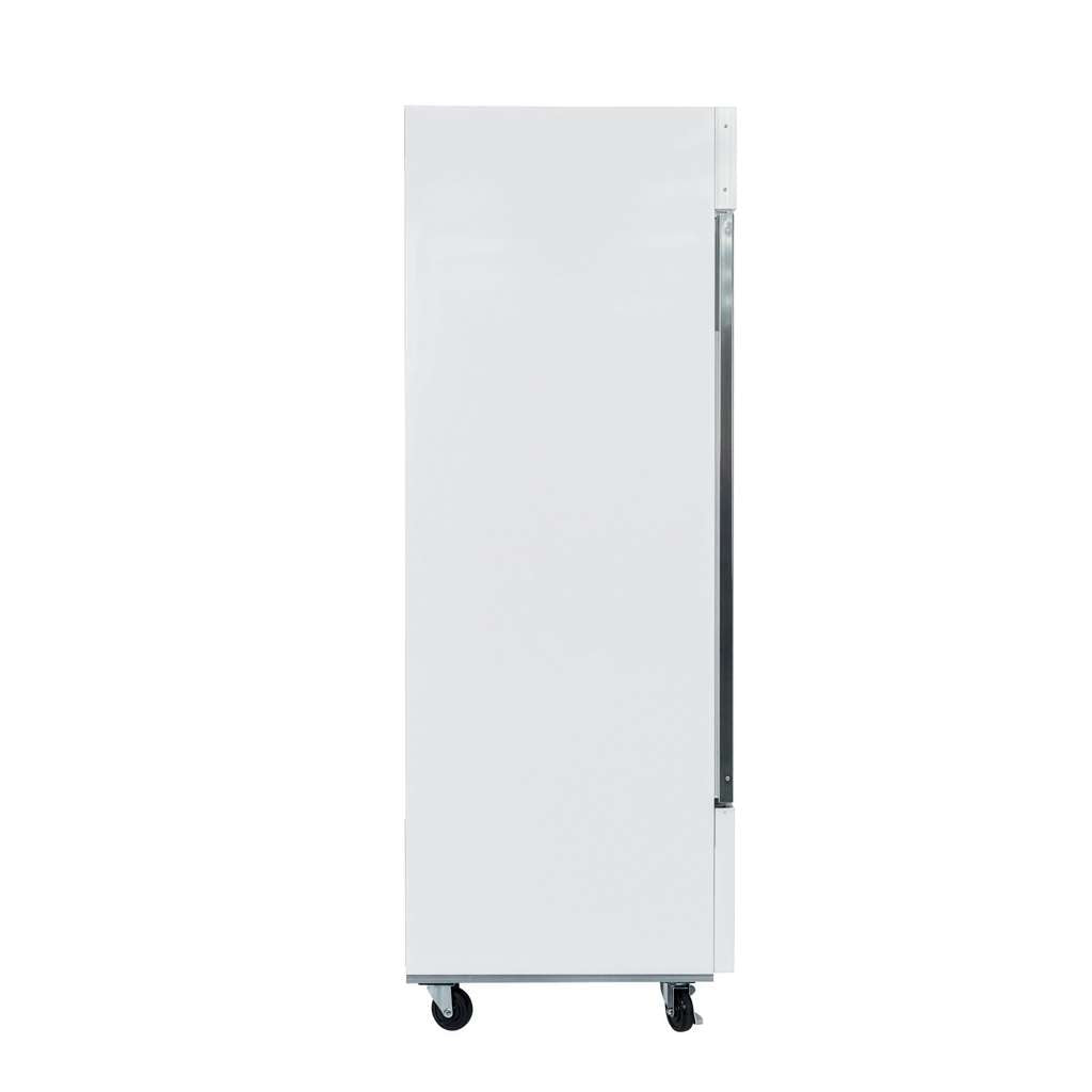 Commercial 78 in. 53 cu. ft. 3-Door Glass Reach-In Refrigerator in White