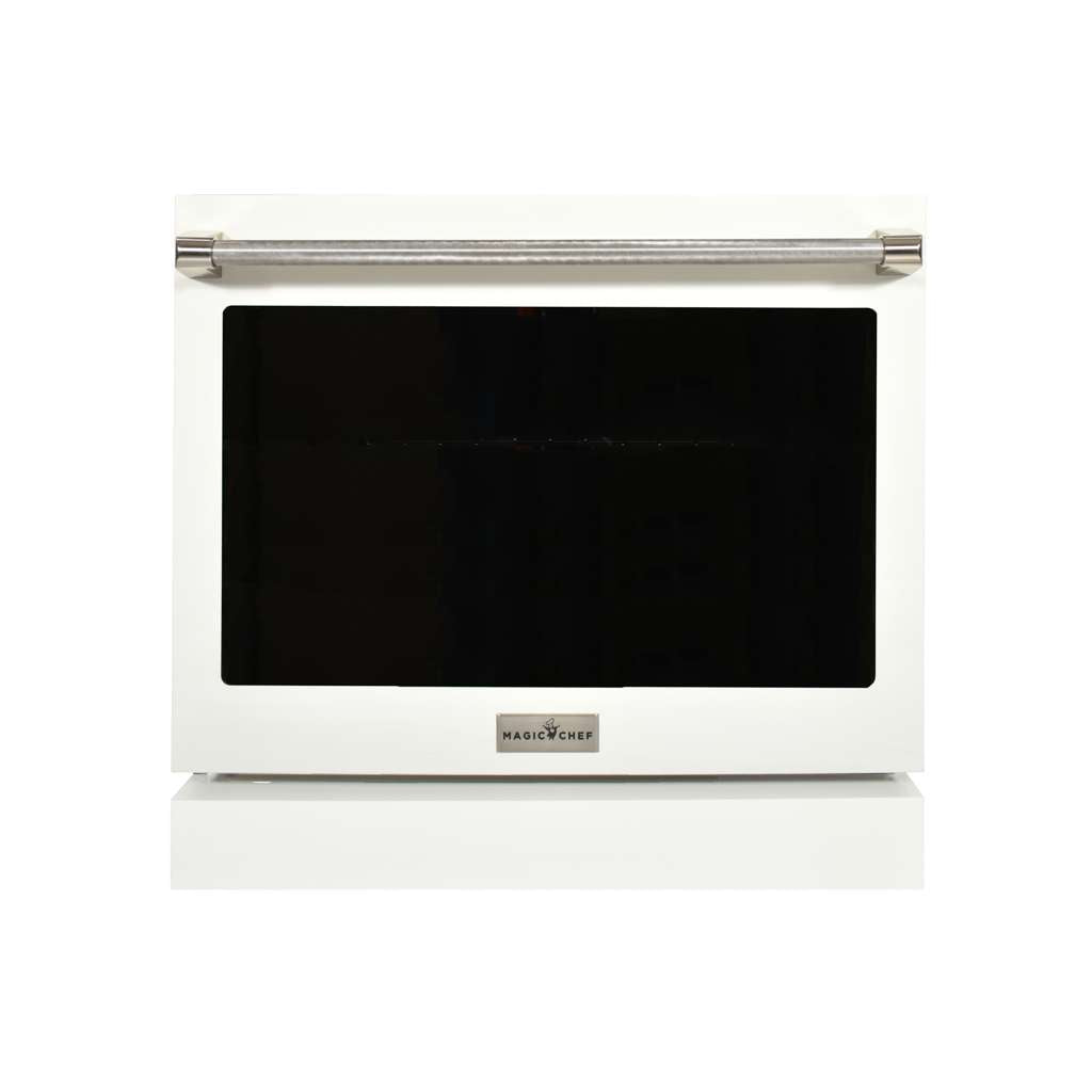 30 in White Range Door for Pro Style Ranges