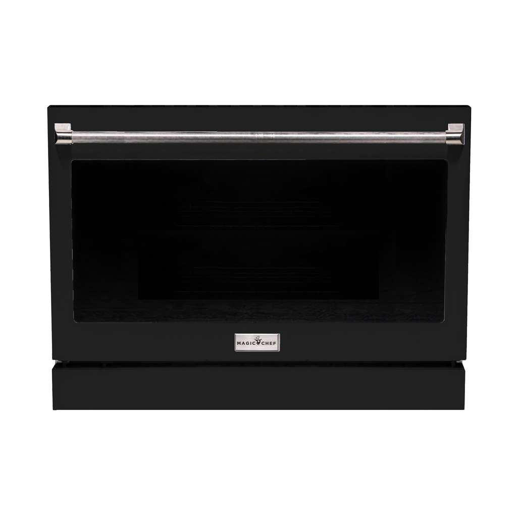 36 in Black Range Door for Pro Style Ranges