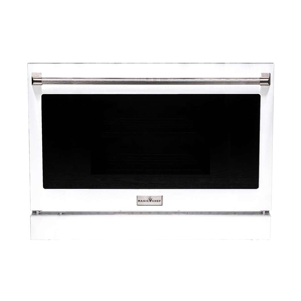 36 in White Range Door for Pro Style Ranges