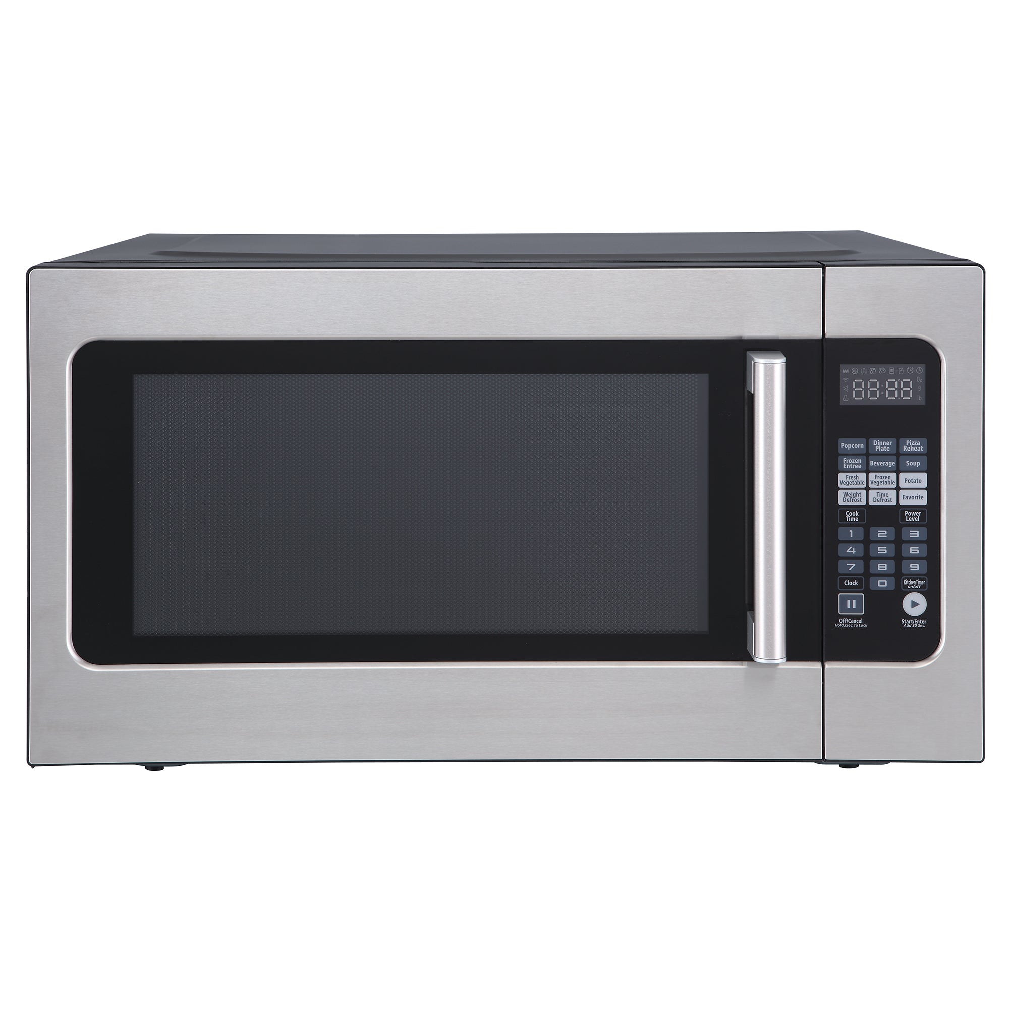 2.2 cu. ft. Countertop Cooking Cooking in Stainless Steel, with Gray Cavity