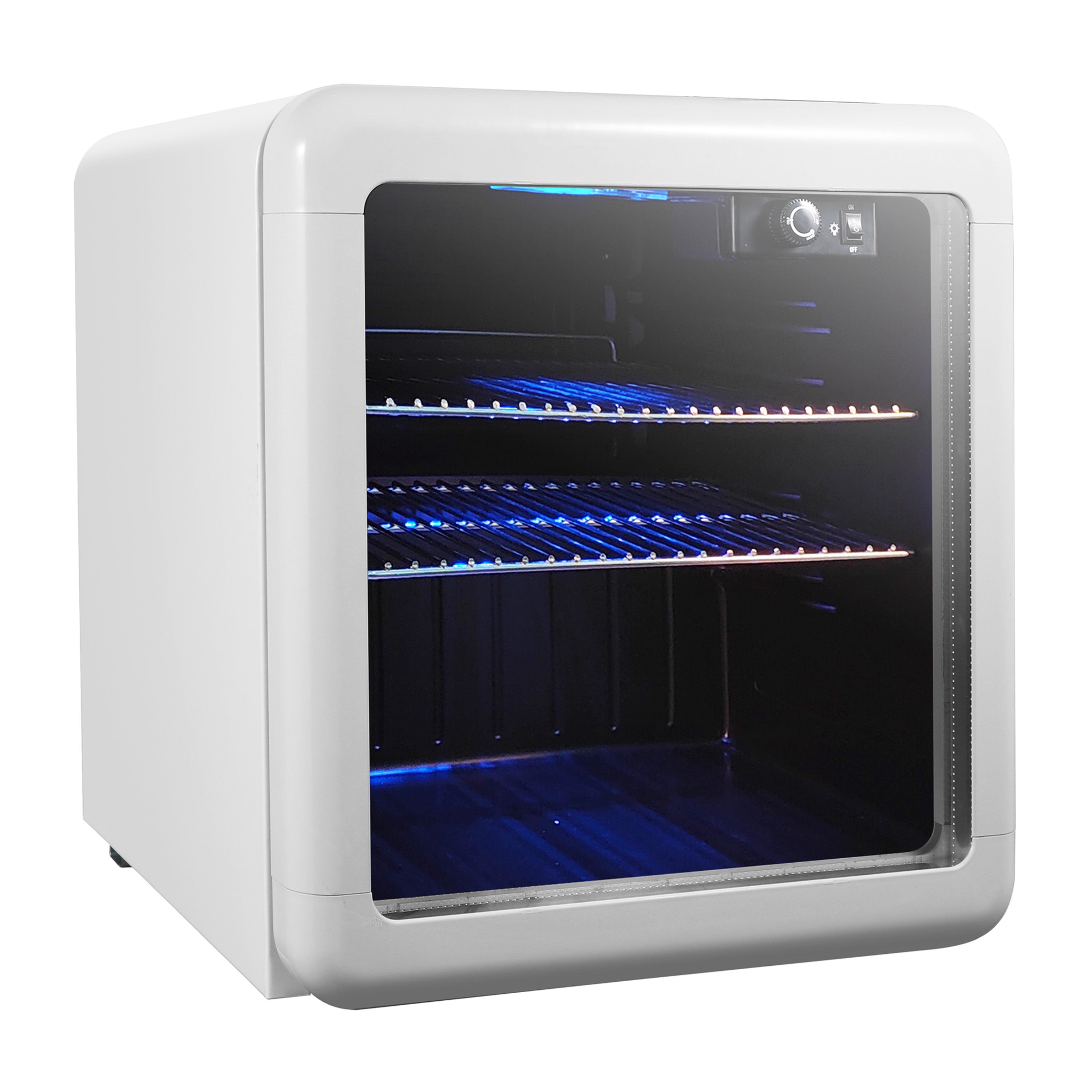 Magic Chef MCB17CHW Beverage Cooler, White on Fridge.com