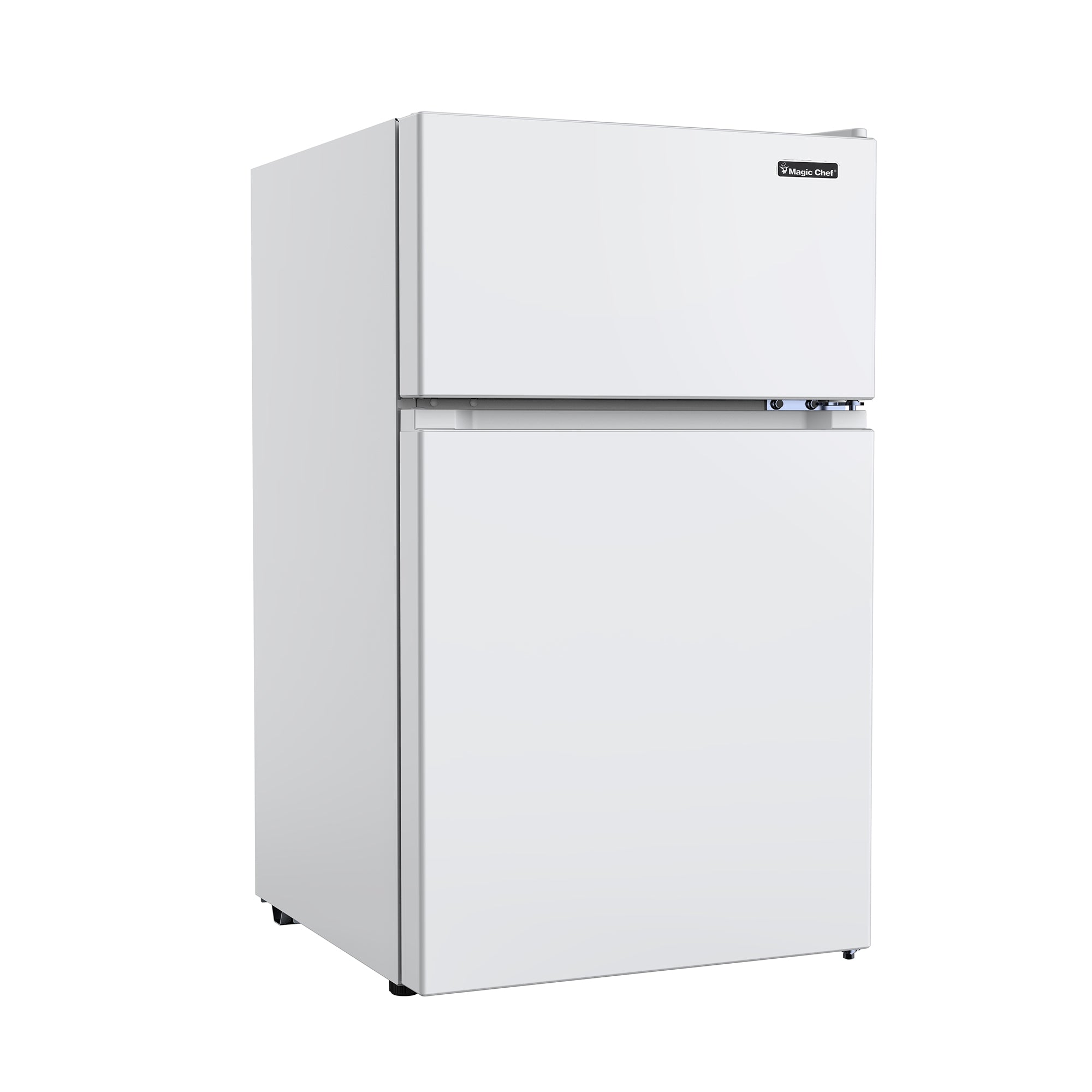 3.1 cu. ft. 2-Door Mini Refrigerator in White with Freezer