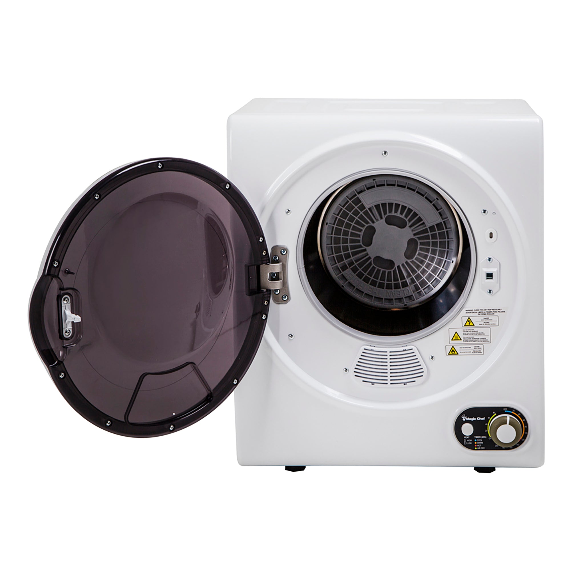 1.5 cu. ft. Compact Electric Dryer in White (DISC)