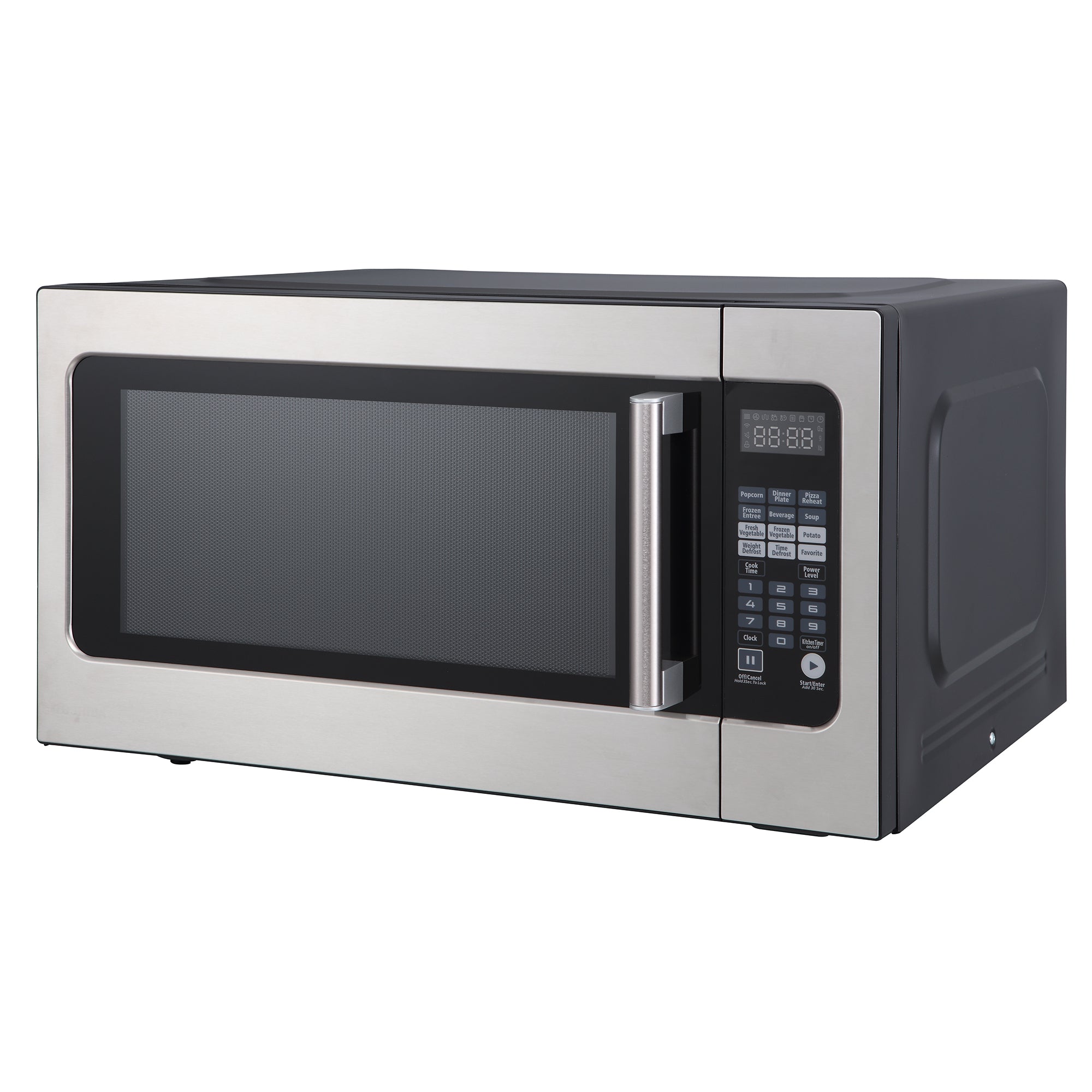2.2 cu. ft. Countertop Cooking Cooking in Stainless Steel, with Gray Cavity