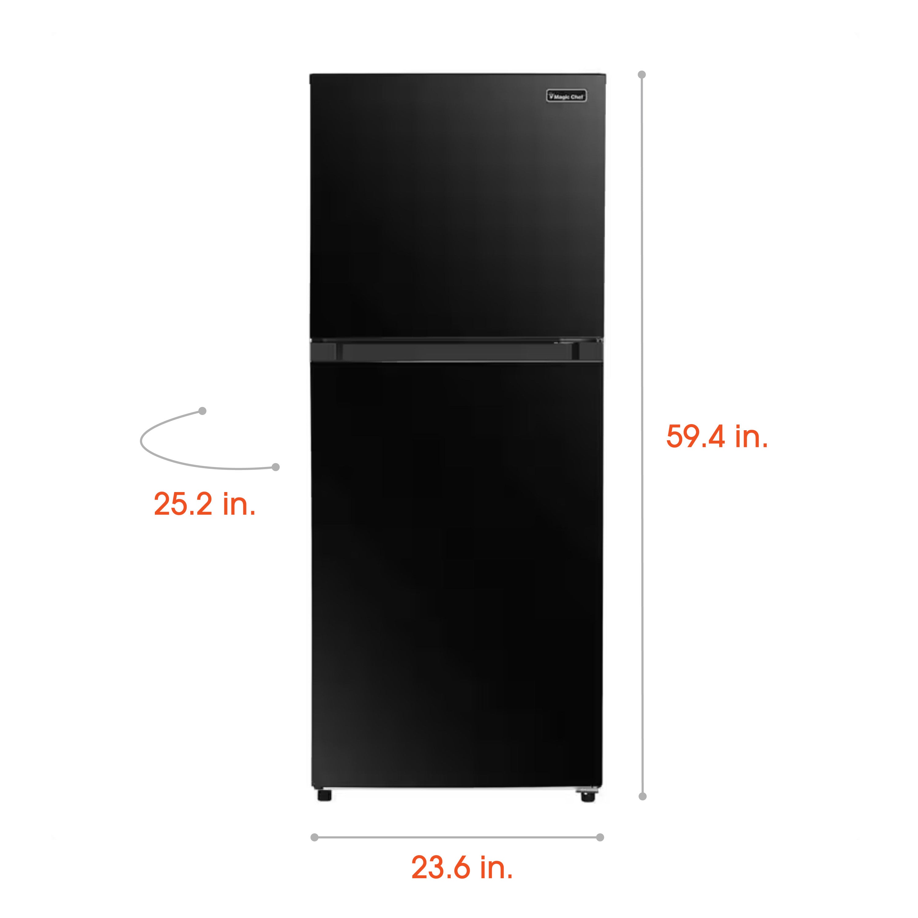 Magic Chef HMR330BE 3.3 cu. ft. Mini Refrigerator in Black on Fridge.com