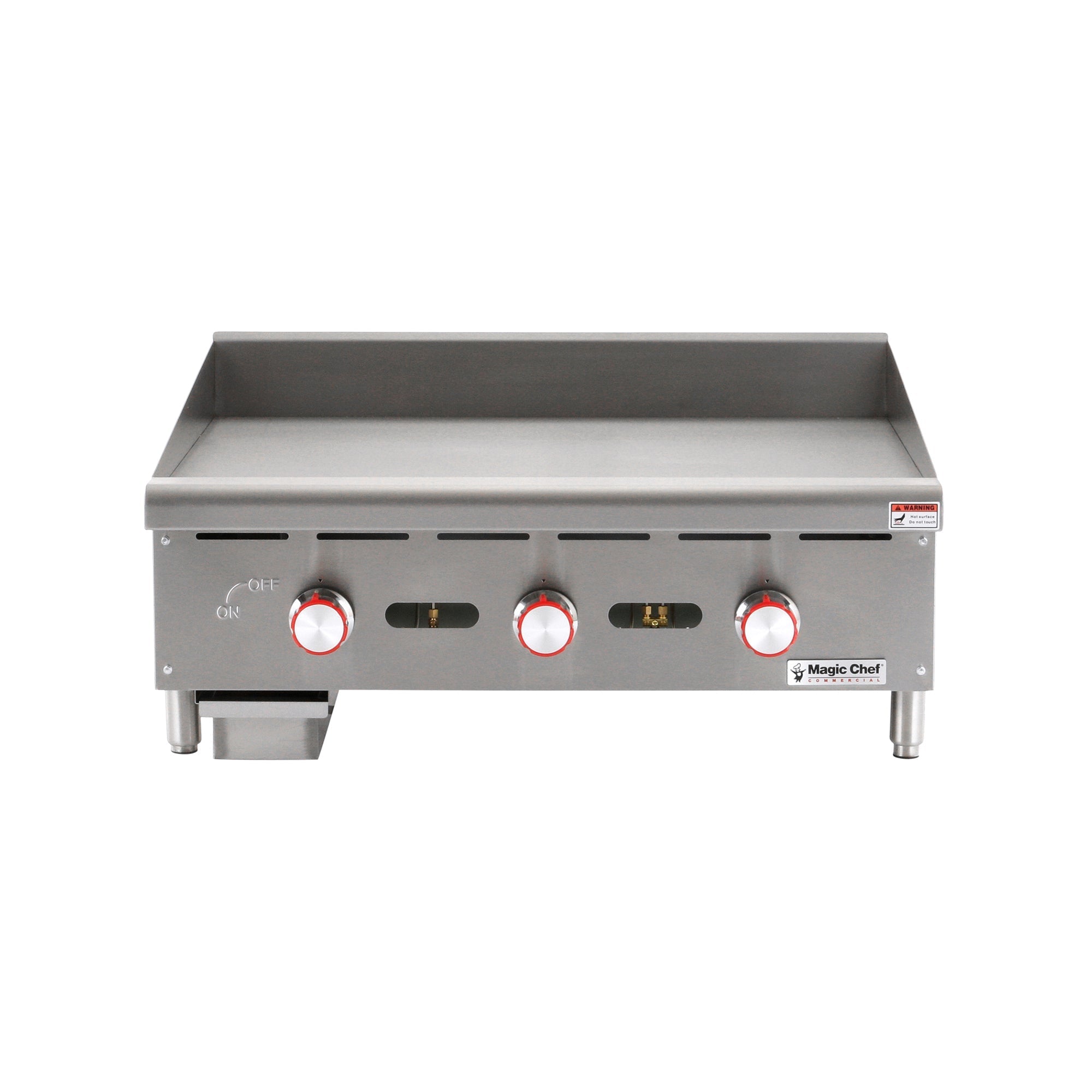 36 in. Commercial Manual Countertop Griddle