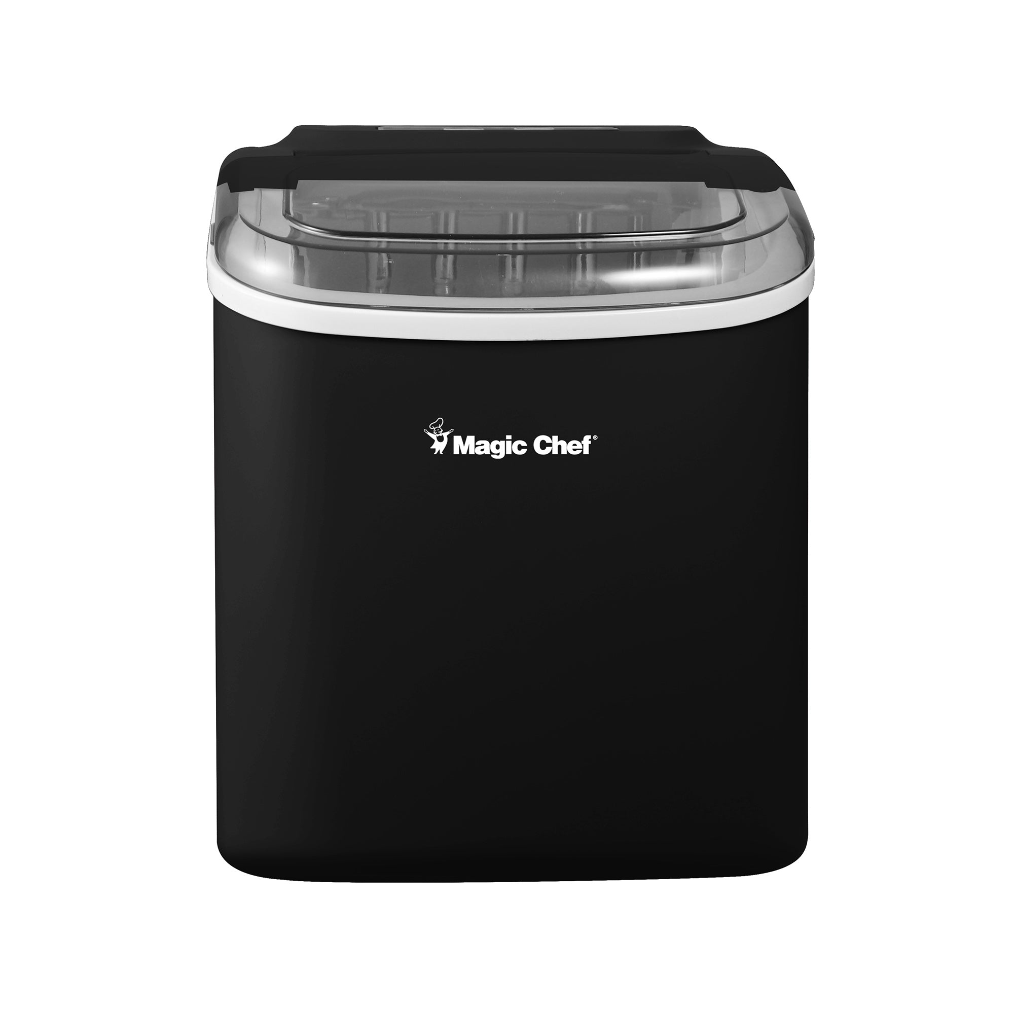 27 lb. Portable Countertop Ice Maker in Black (New Model)