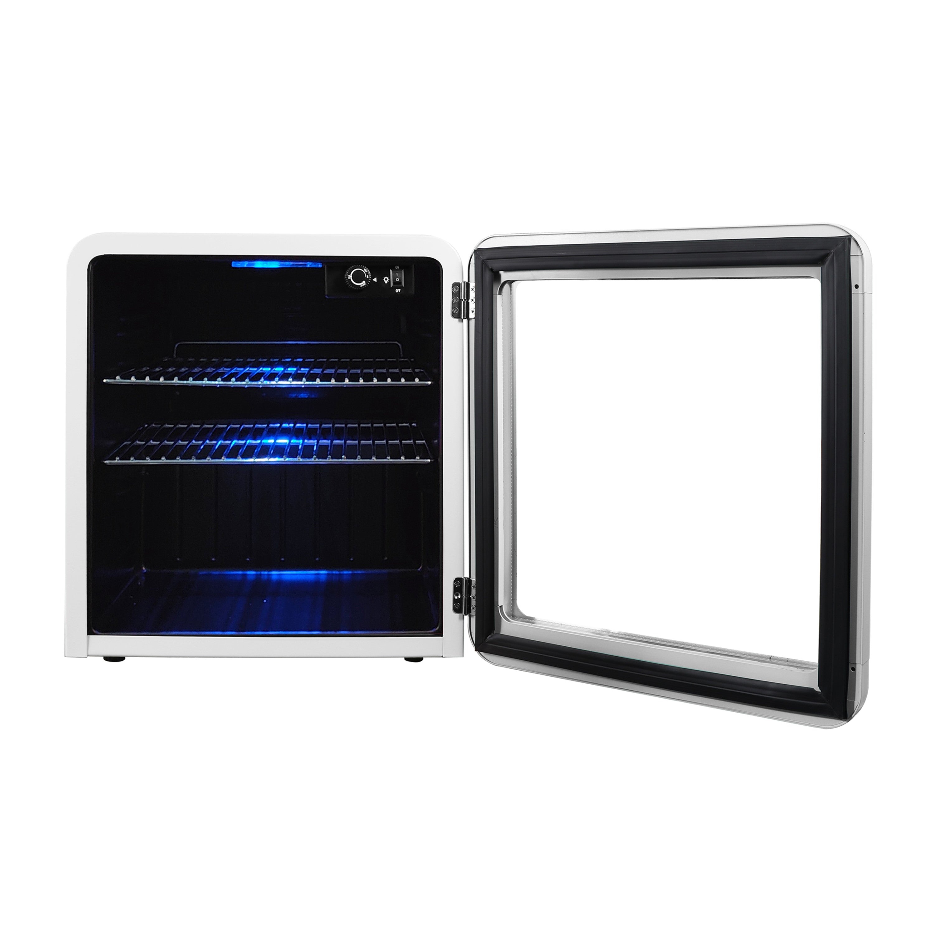 Magic Chef MCB17CHW Beverage Cooler, White on Fridge.com