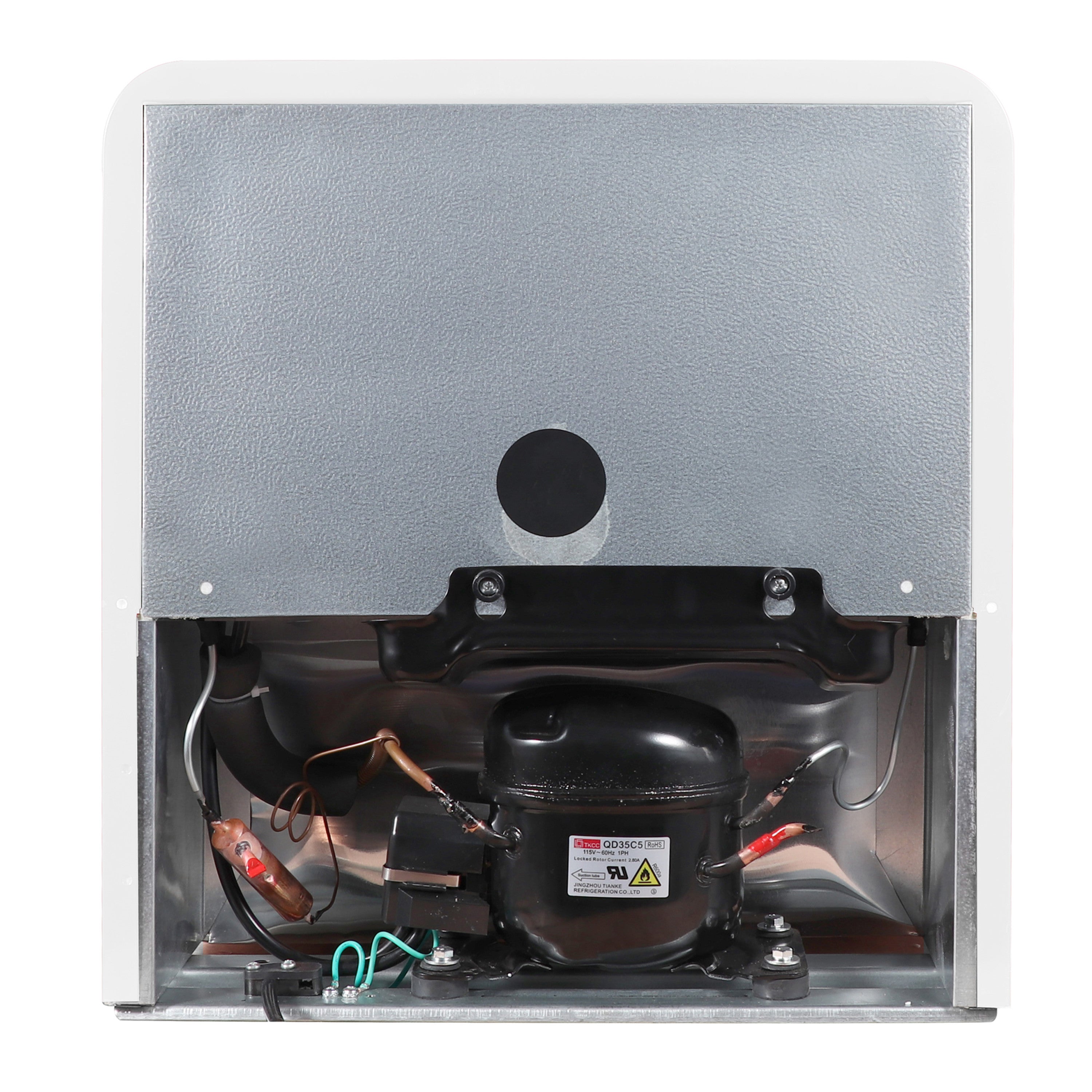 Magic Chef MCB17CHW Beverage Cooler, White on Fridge.com