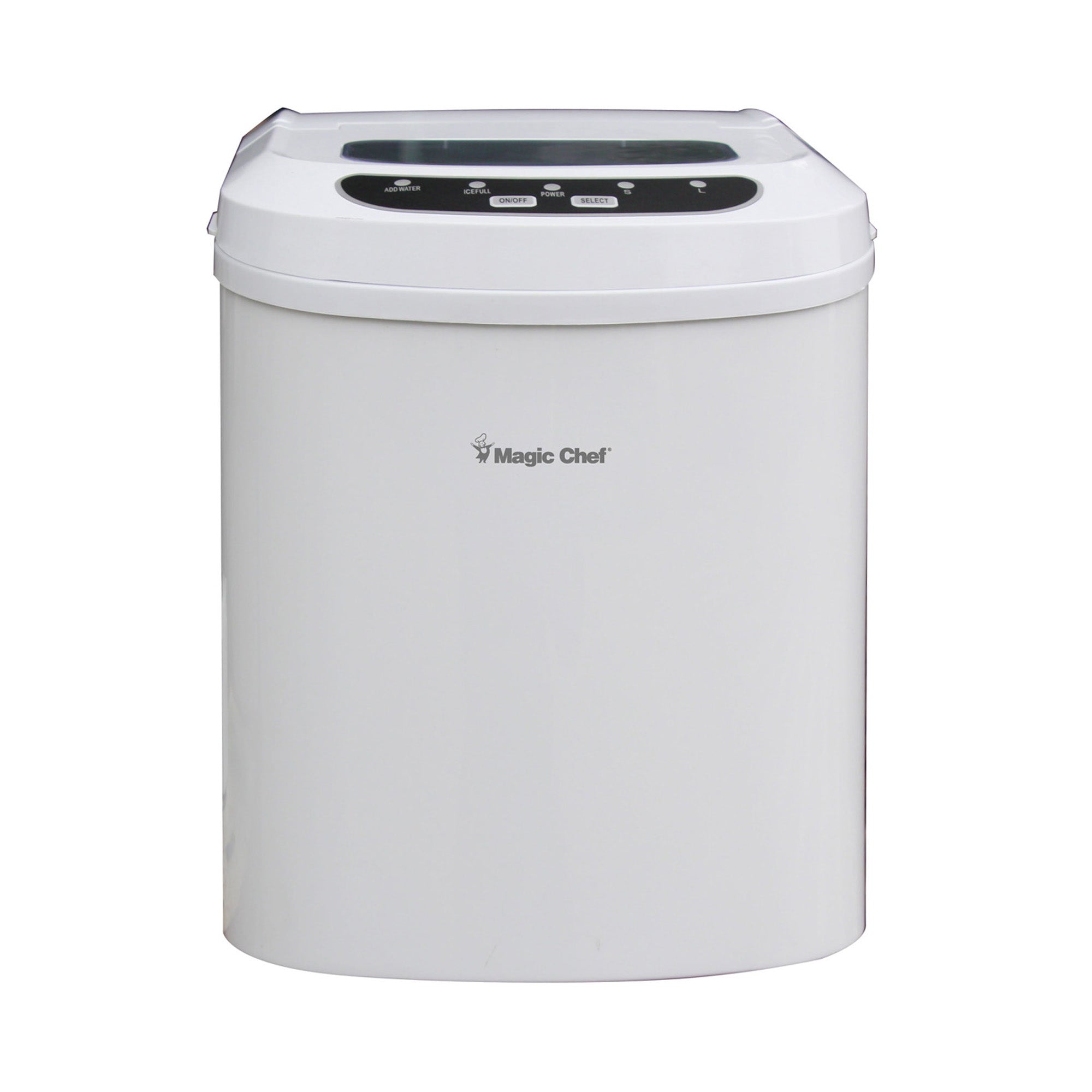 27 lb. Portable Countertop Ice Maker in White